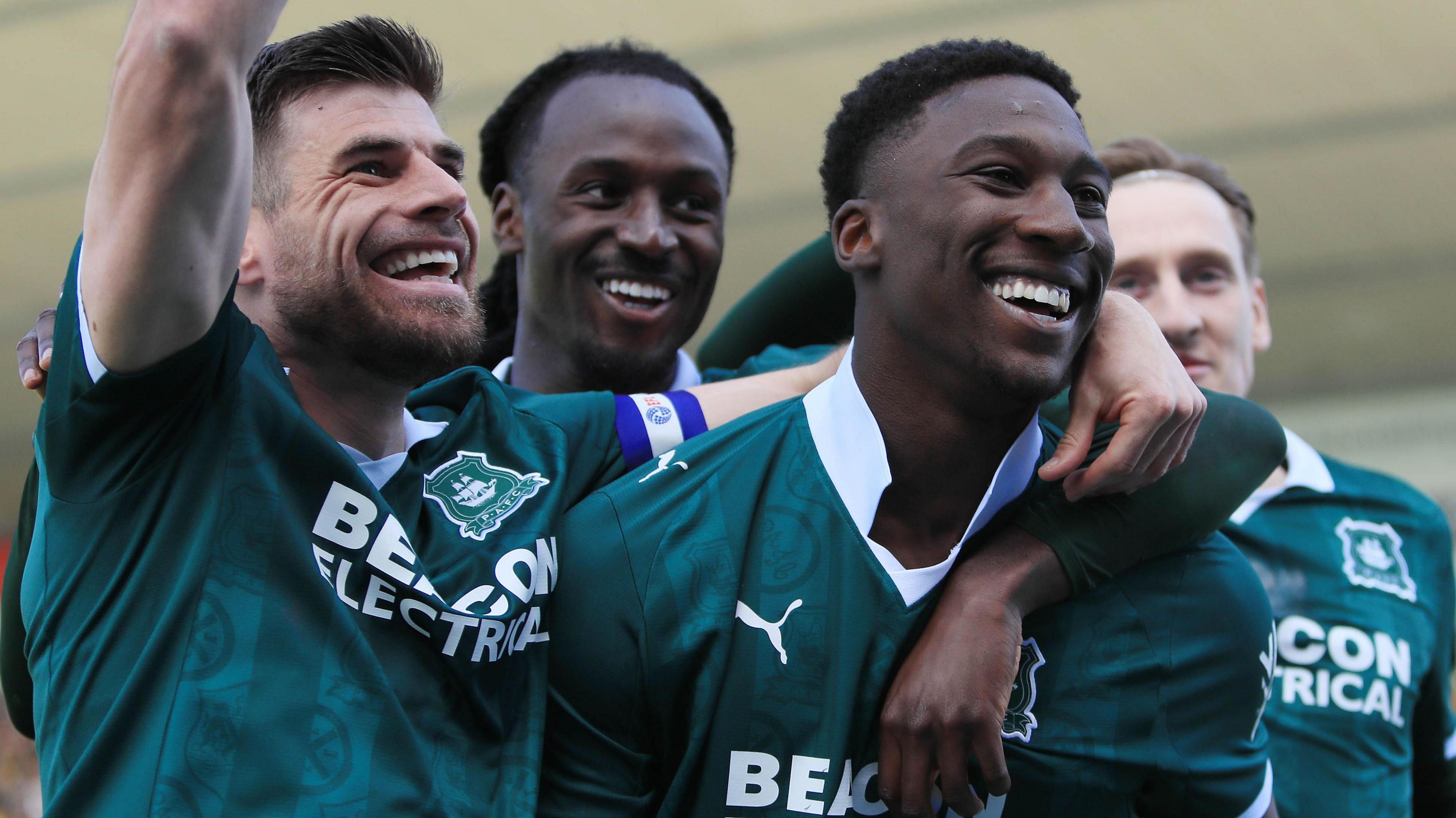 Bim Pepple celebrates scoring