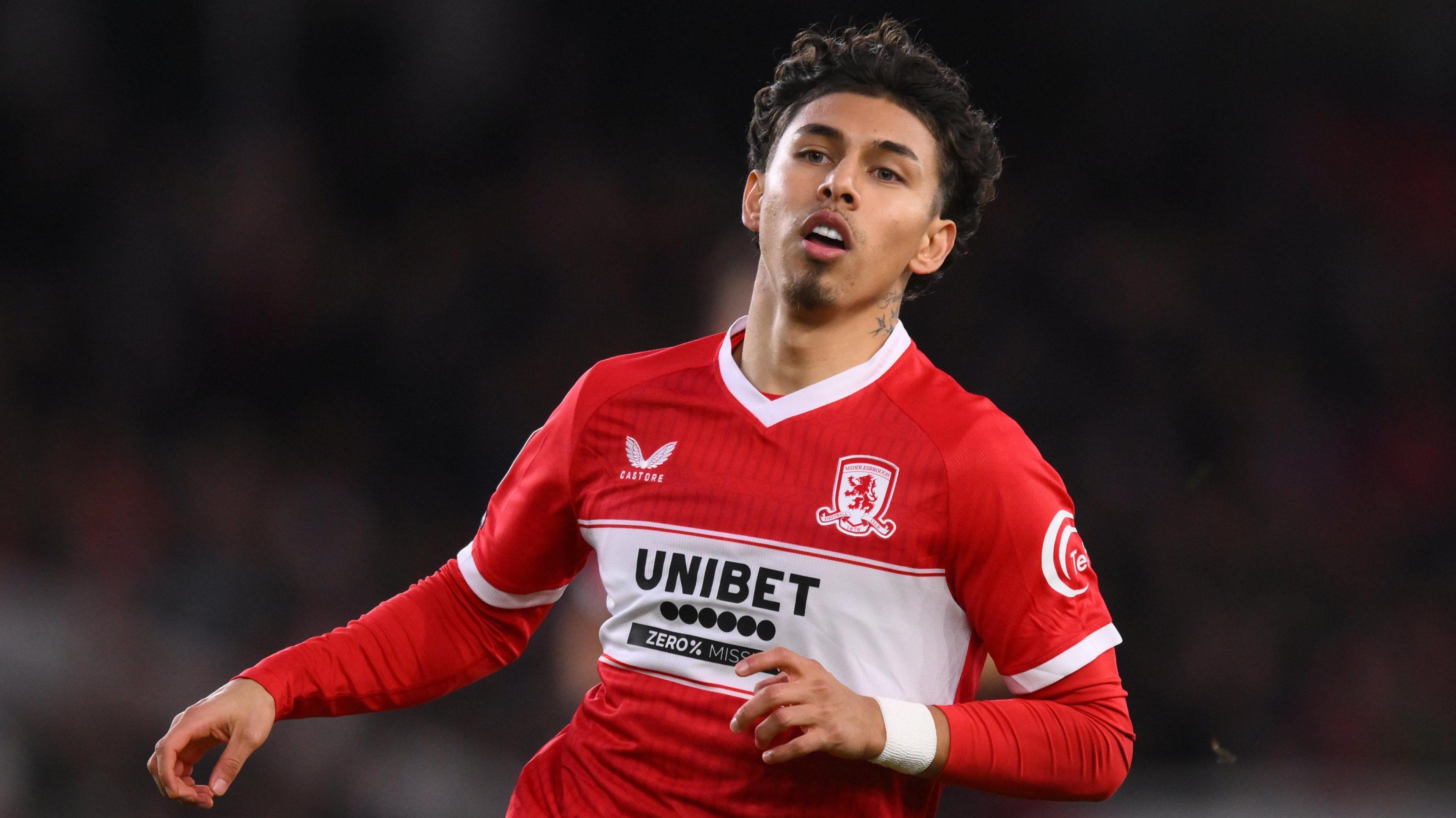 Jeremy Sarmiento in action for Middlesbrough