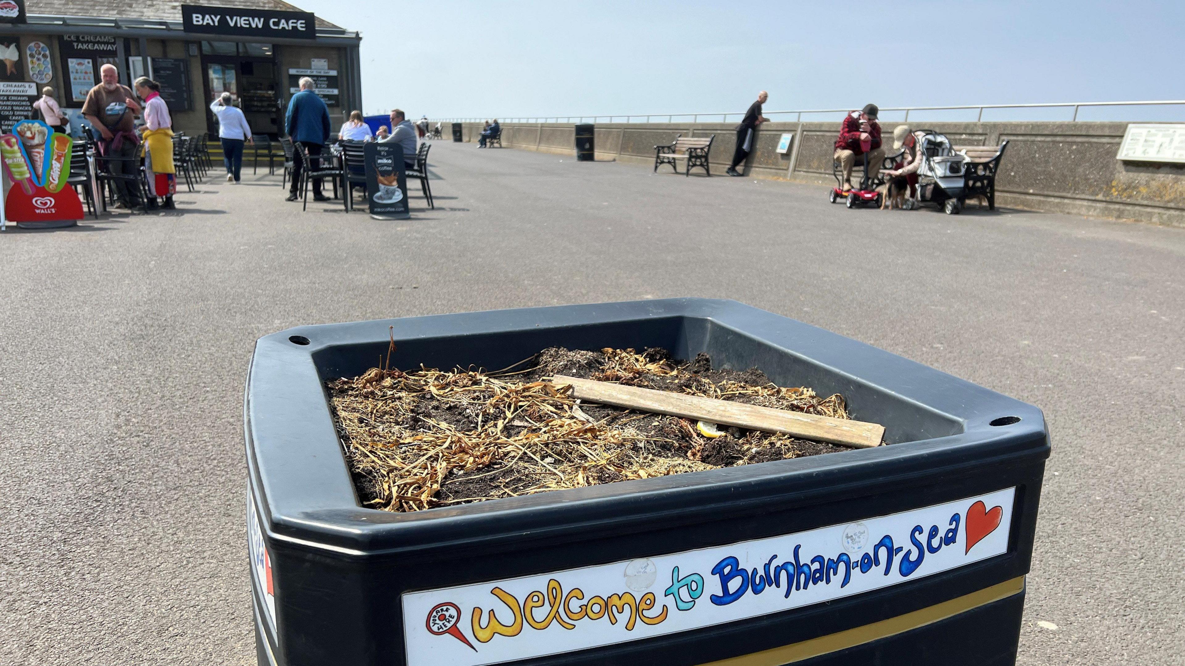 The seafront at Burnham