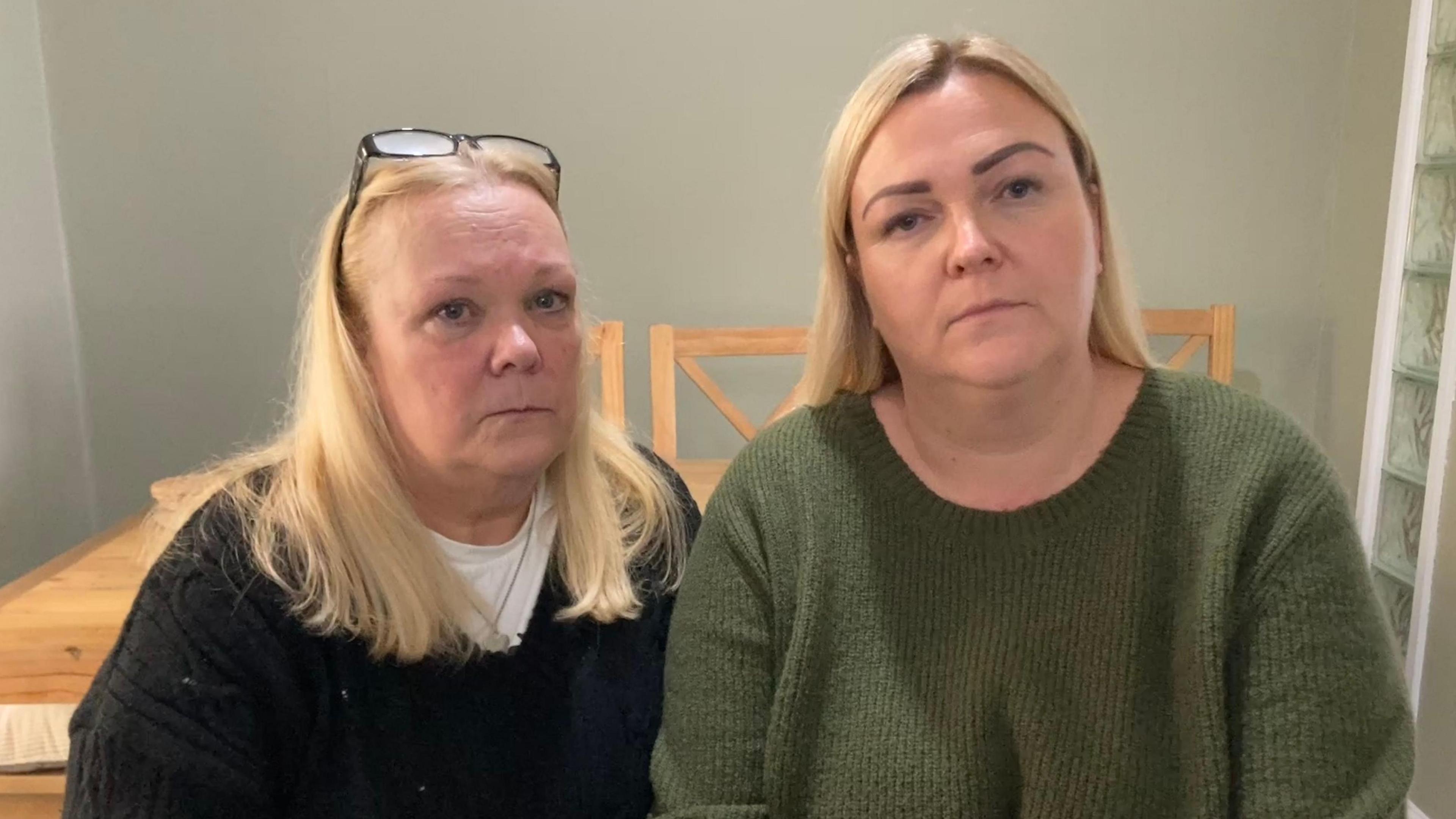 Nain a mam Keely, Maria Wilson a Sian Morgan