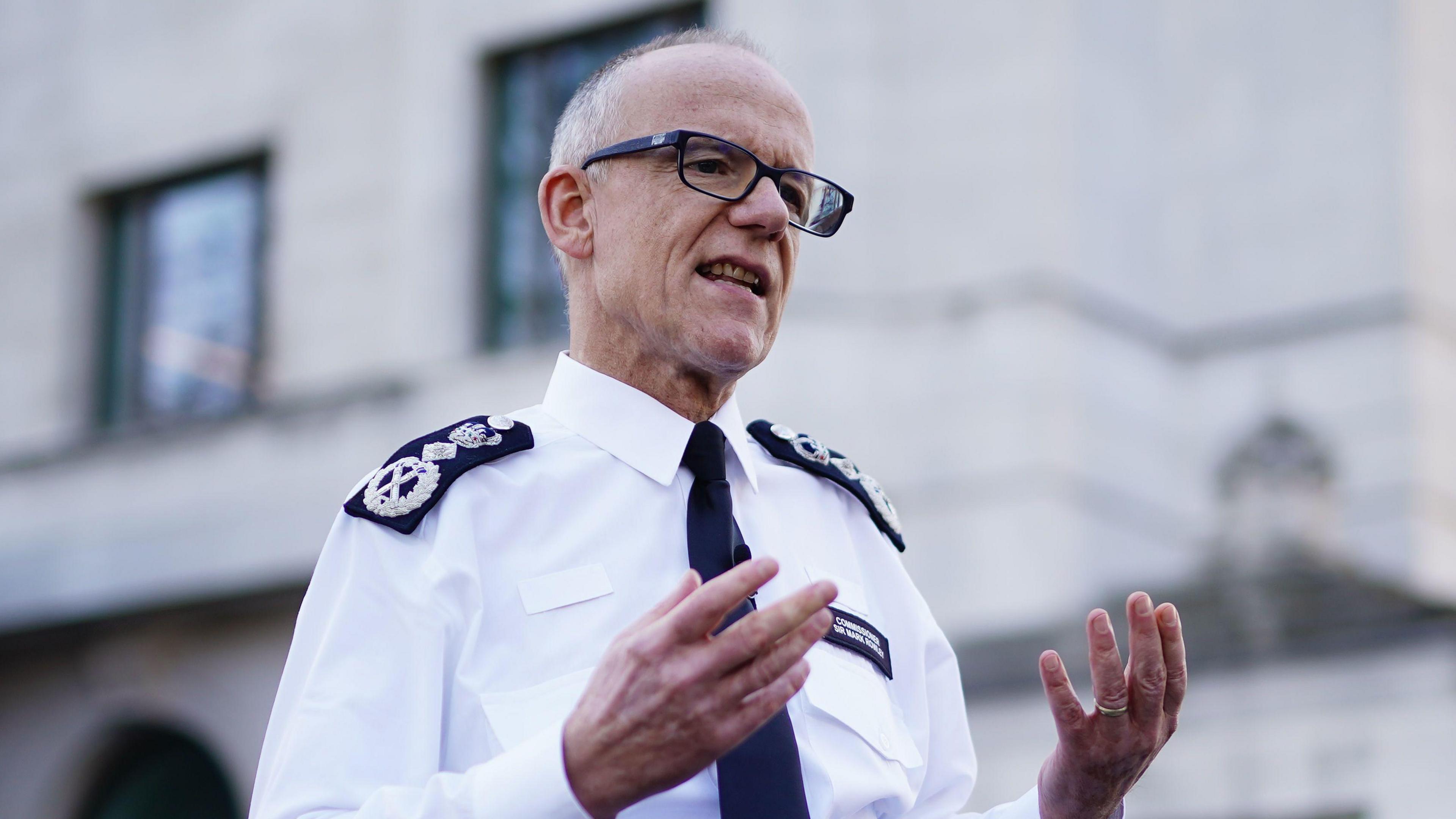 File photo of Metropolitan Police Commissioner Sir Mark Rowley