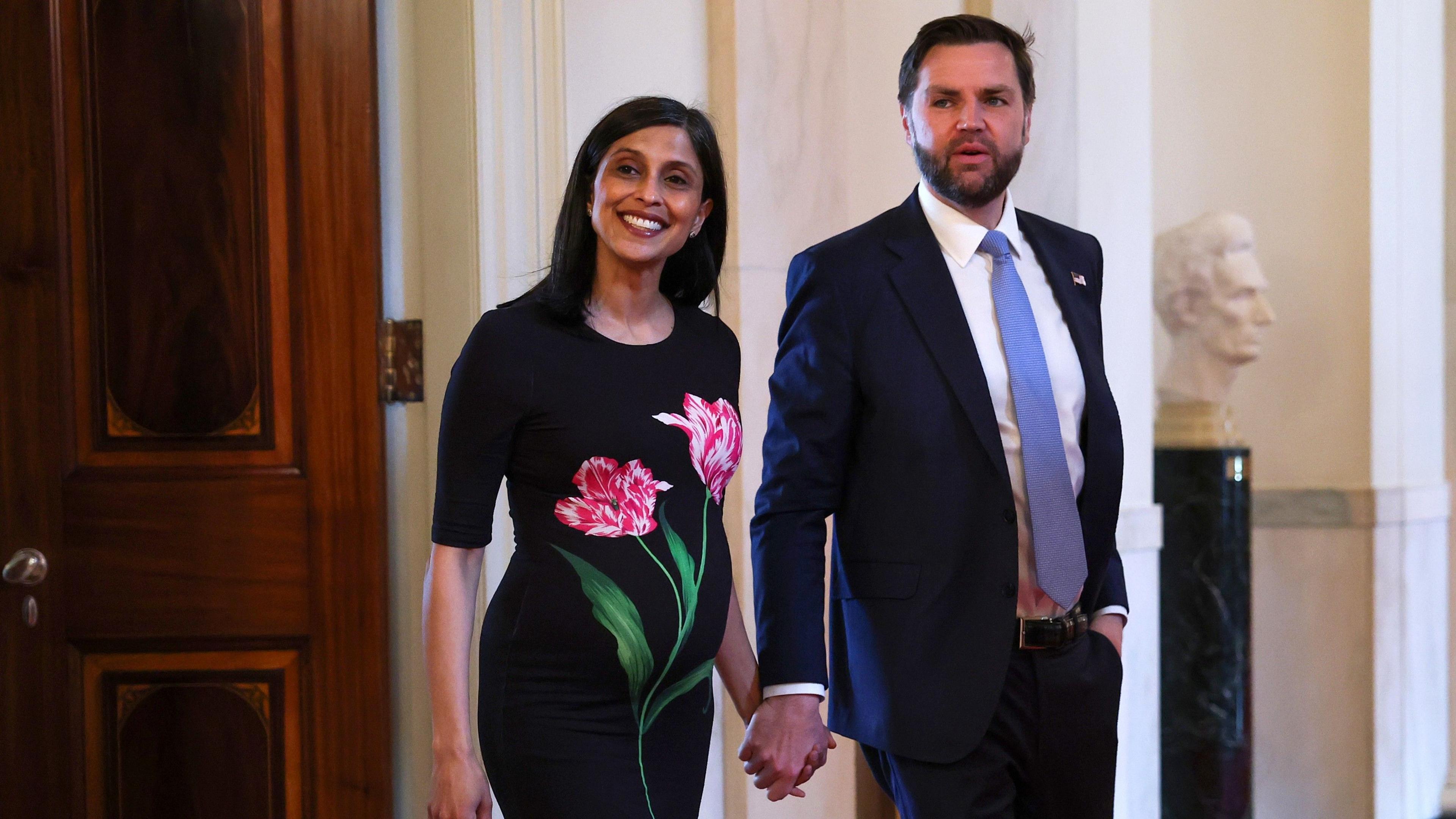 Usha Vance and JD Vance