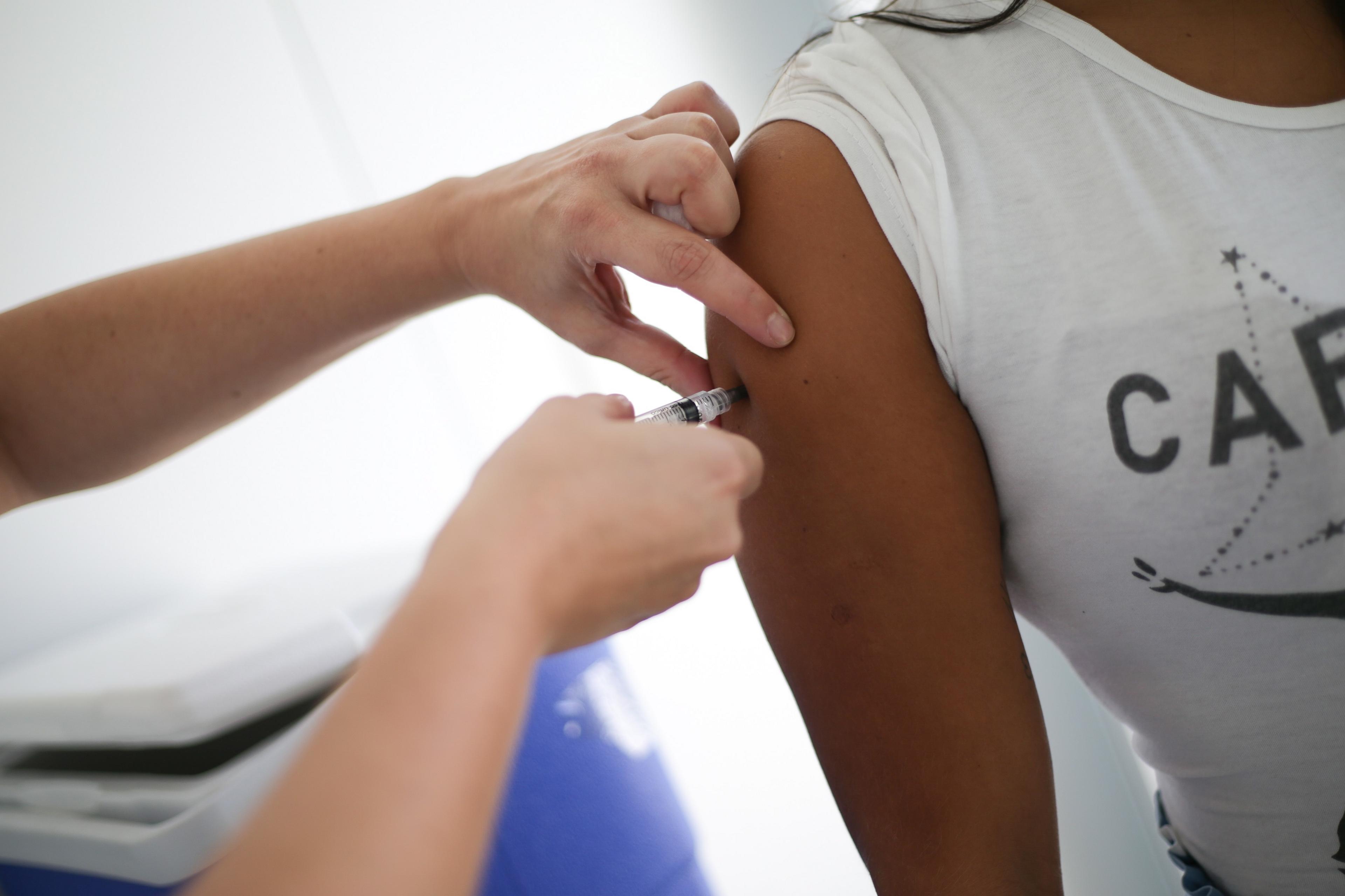 Vaccine administered to person