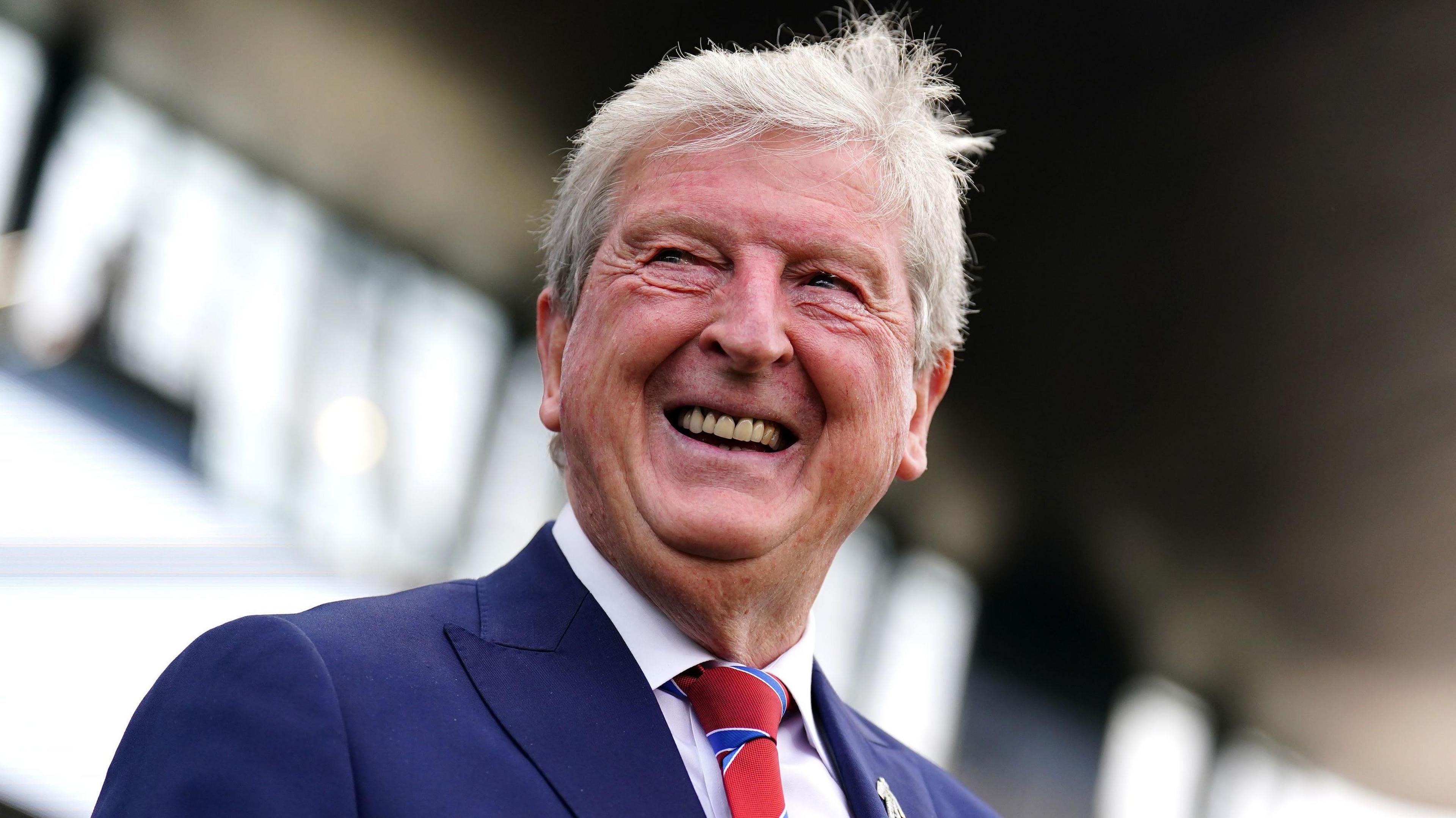 Roy Hodgson smiles