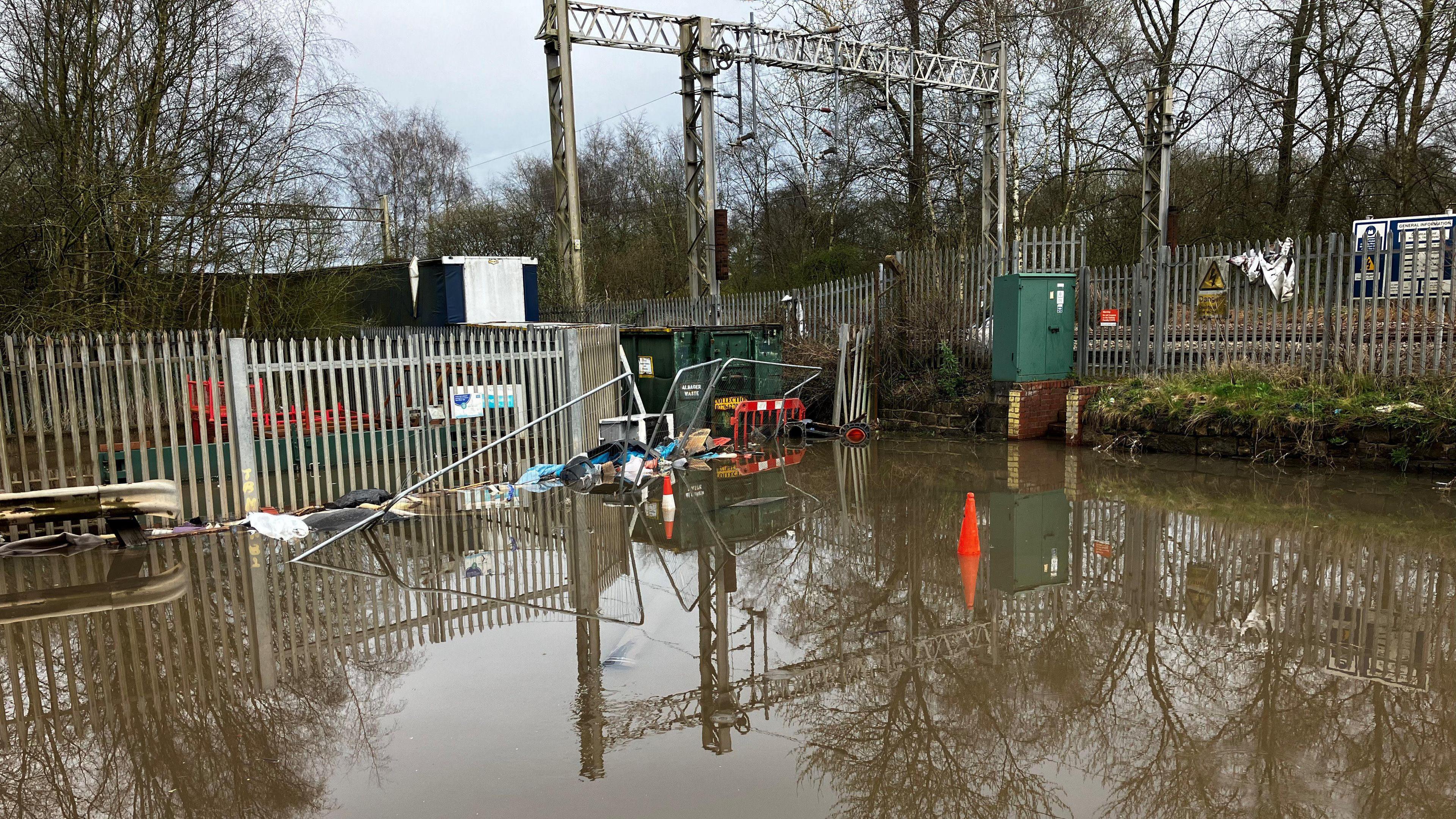 Flooding on Chemical Lane