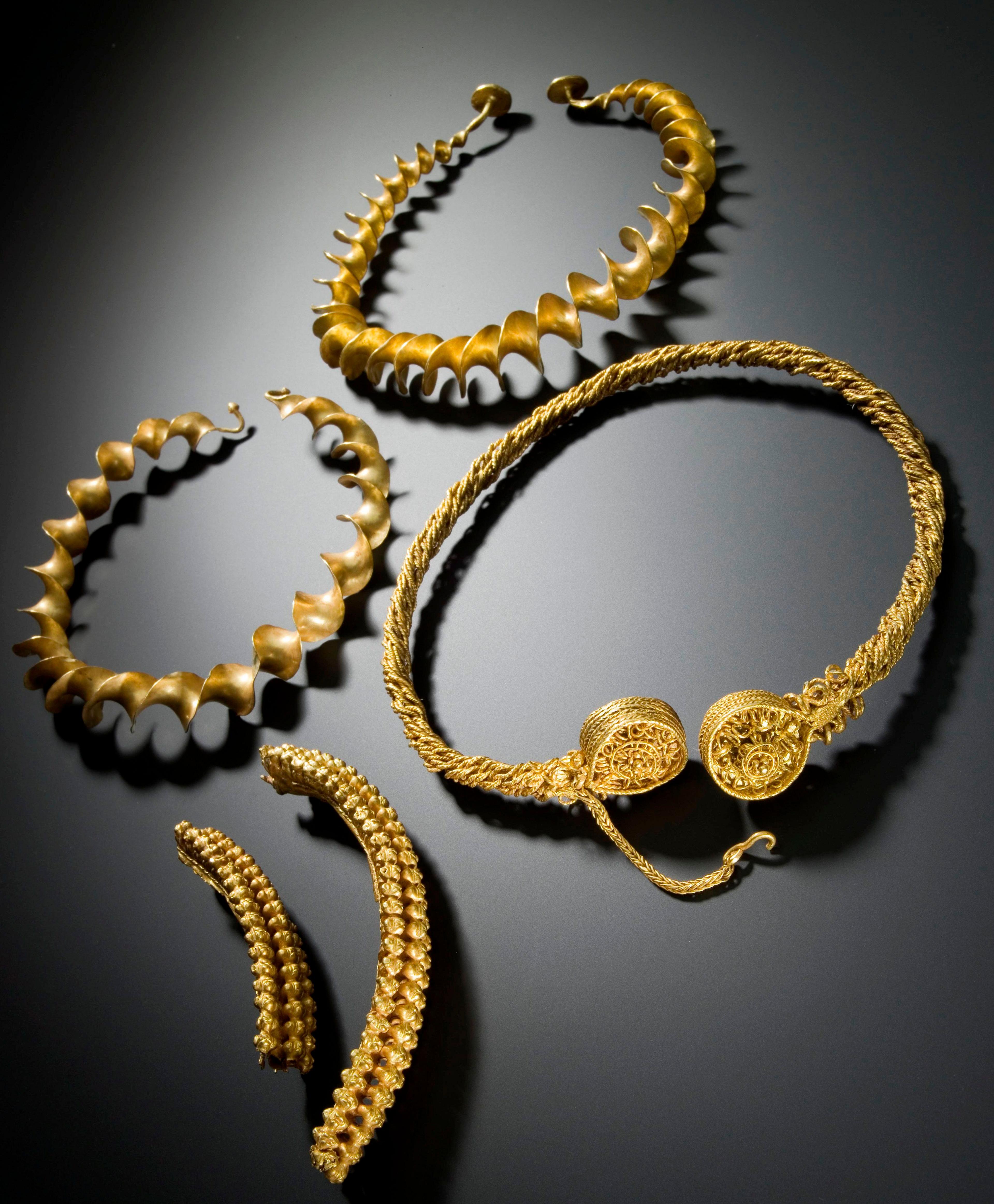 Iron Age gold torcs