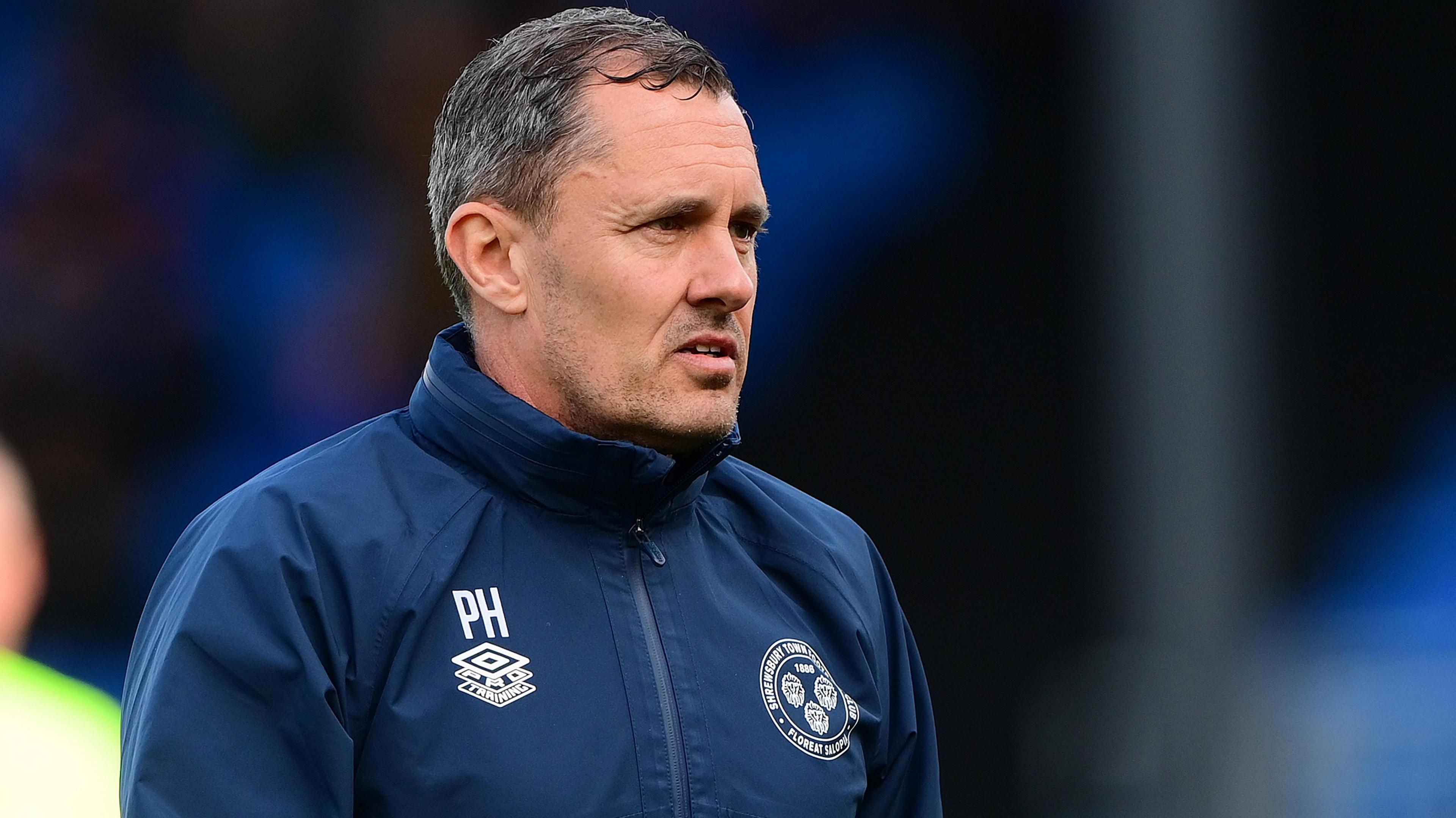 Sacked Shrewsbury manager Paul Hurst