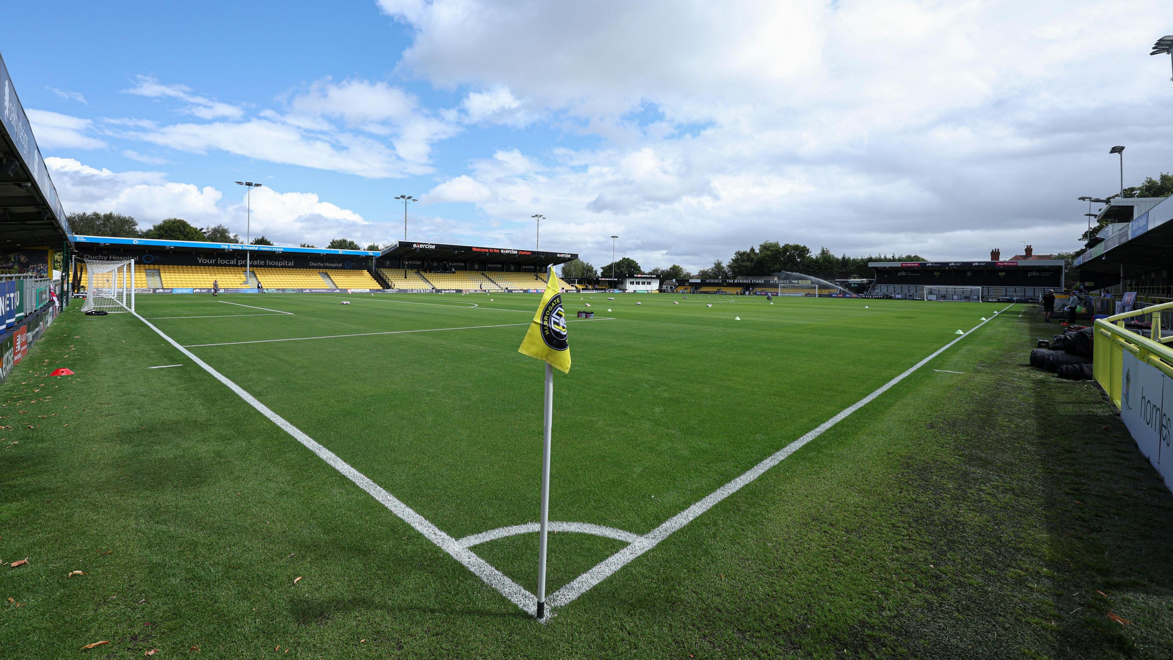 Harrogate Town's Exercise Stadium home