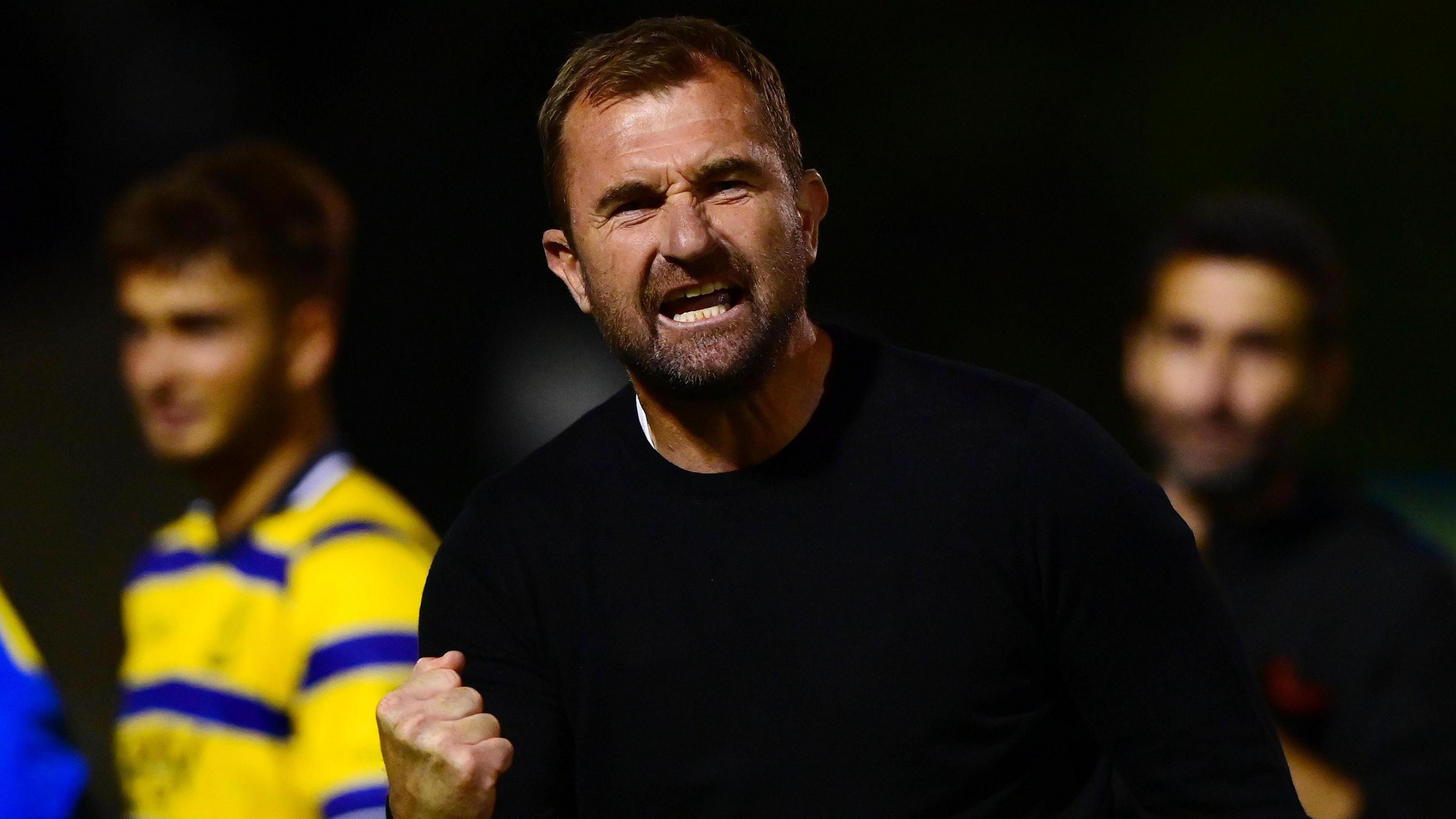 Torquay United football manager Paul Wotton