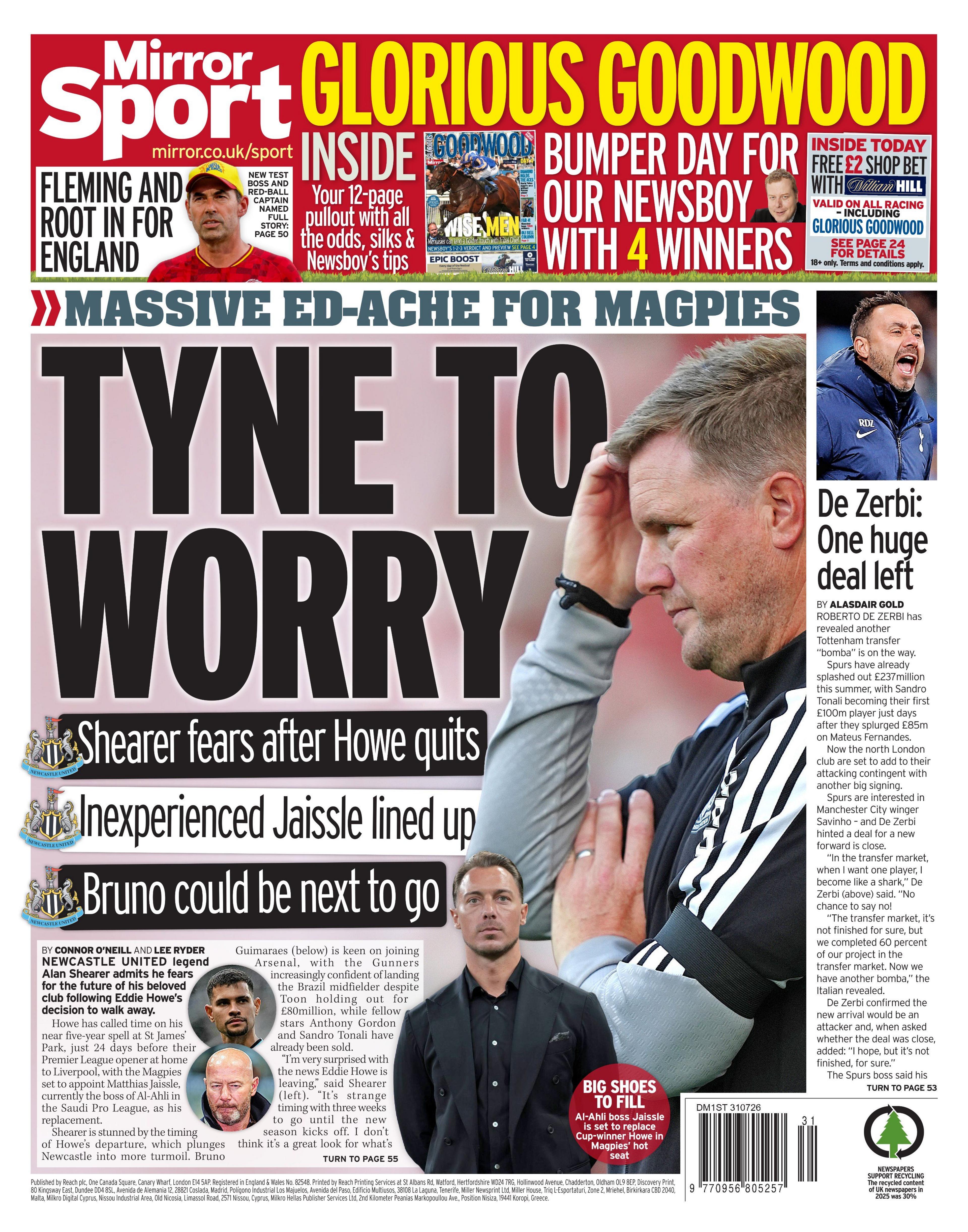Mirror back page