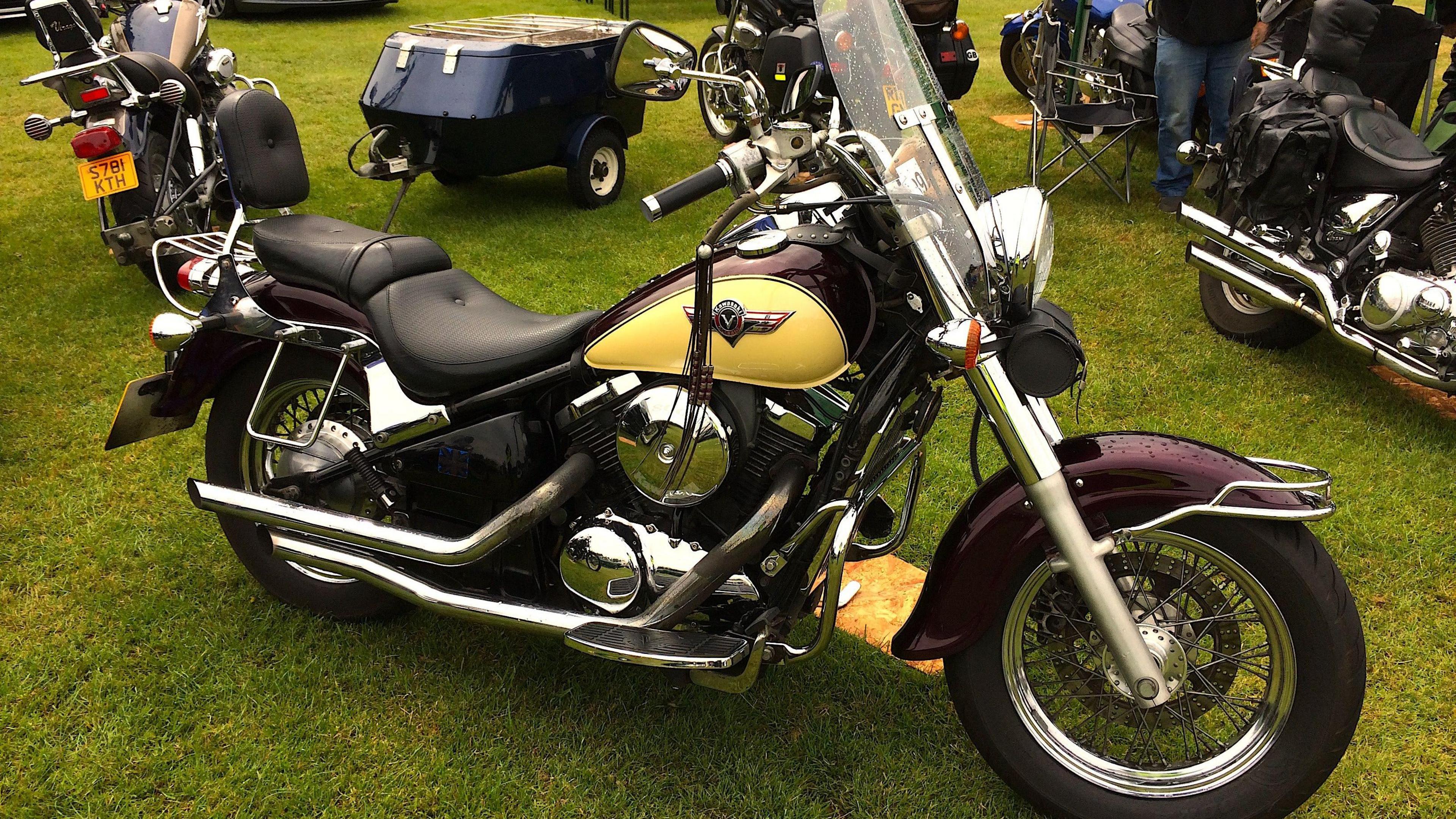 Image of vintage motorbike