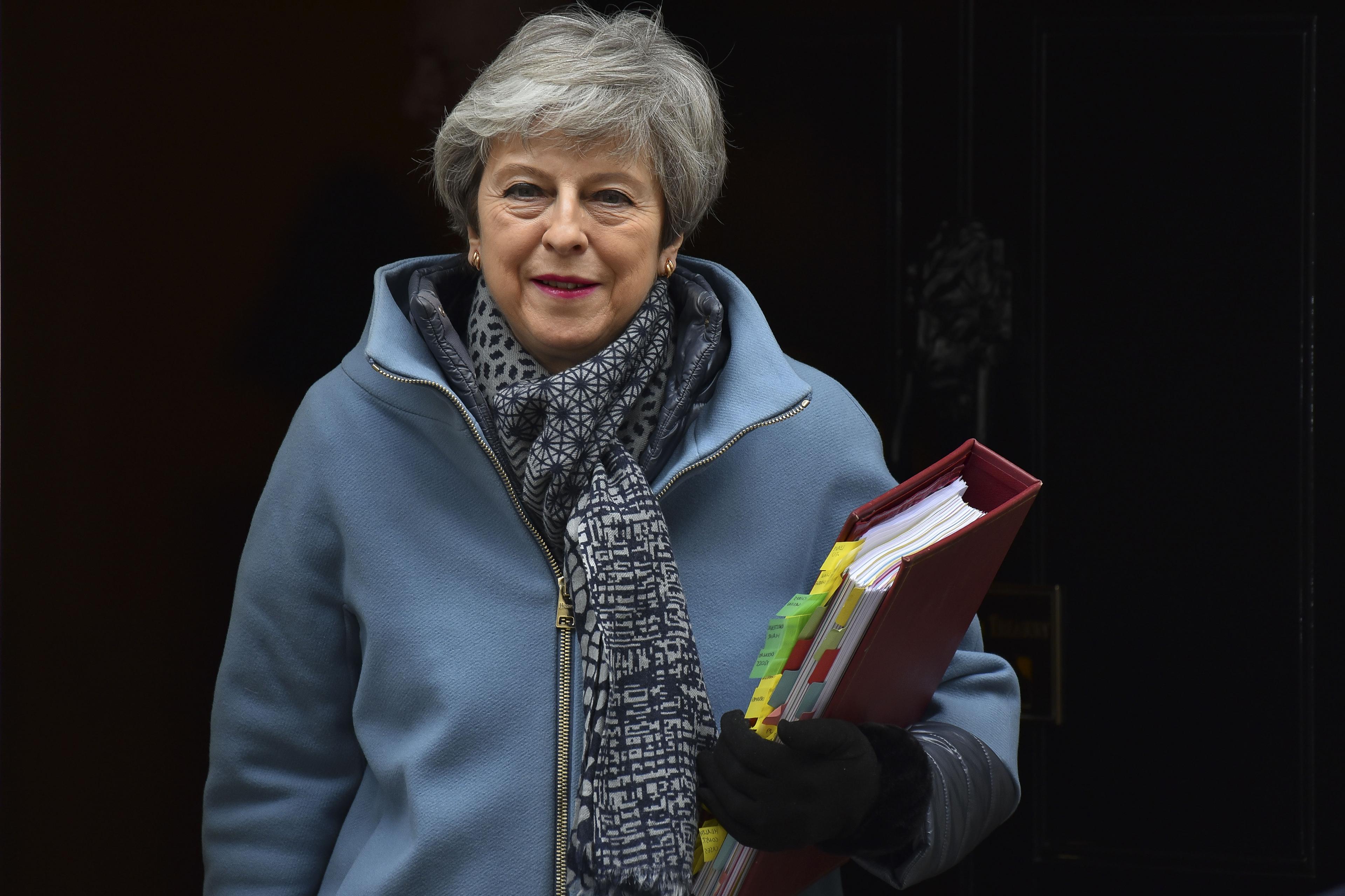 theresa may leaving downing st