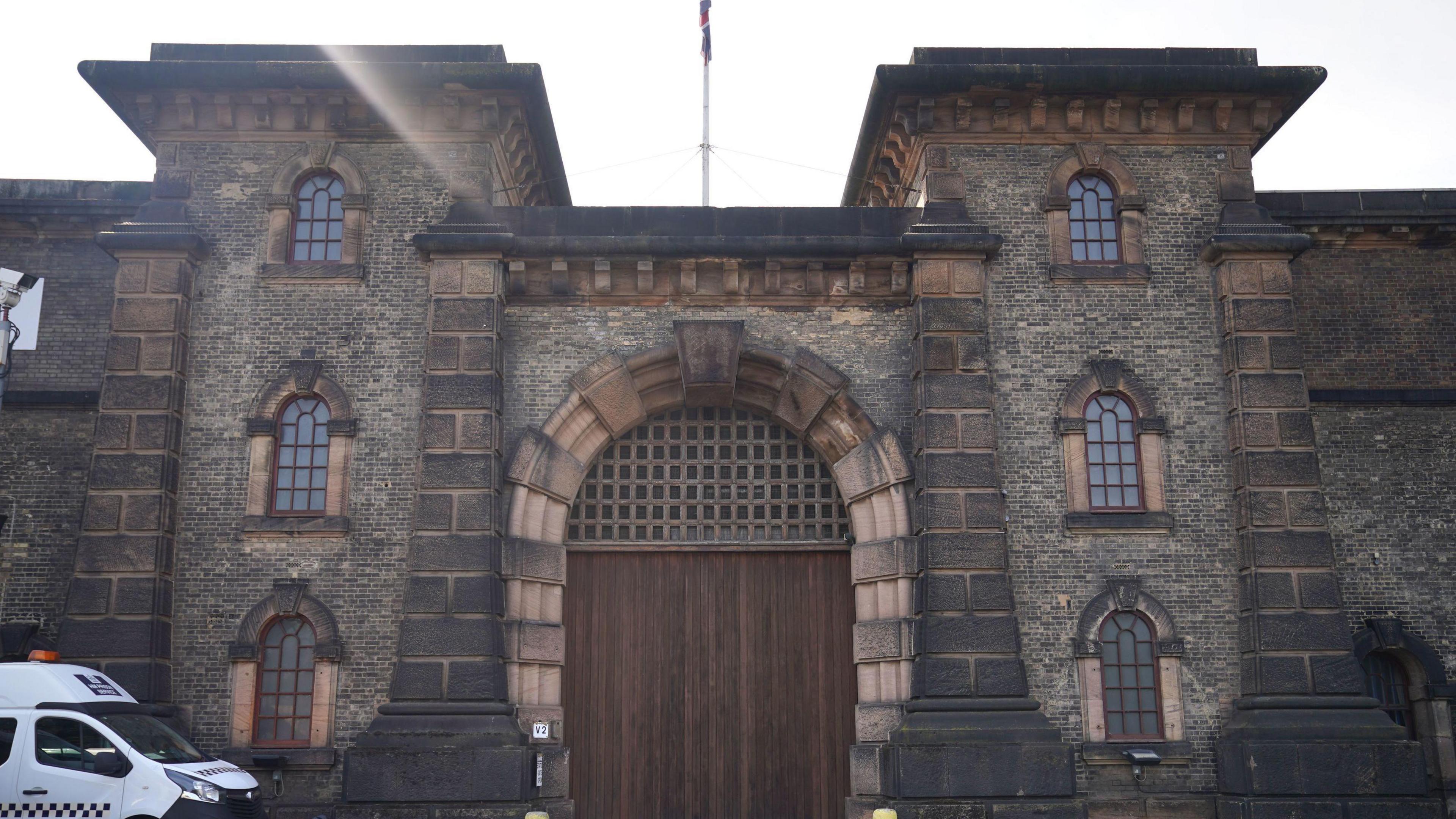 HMP Wandsworth entrance gates