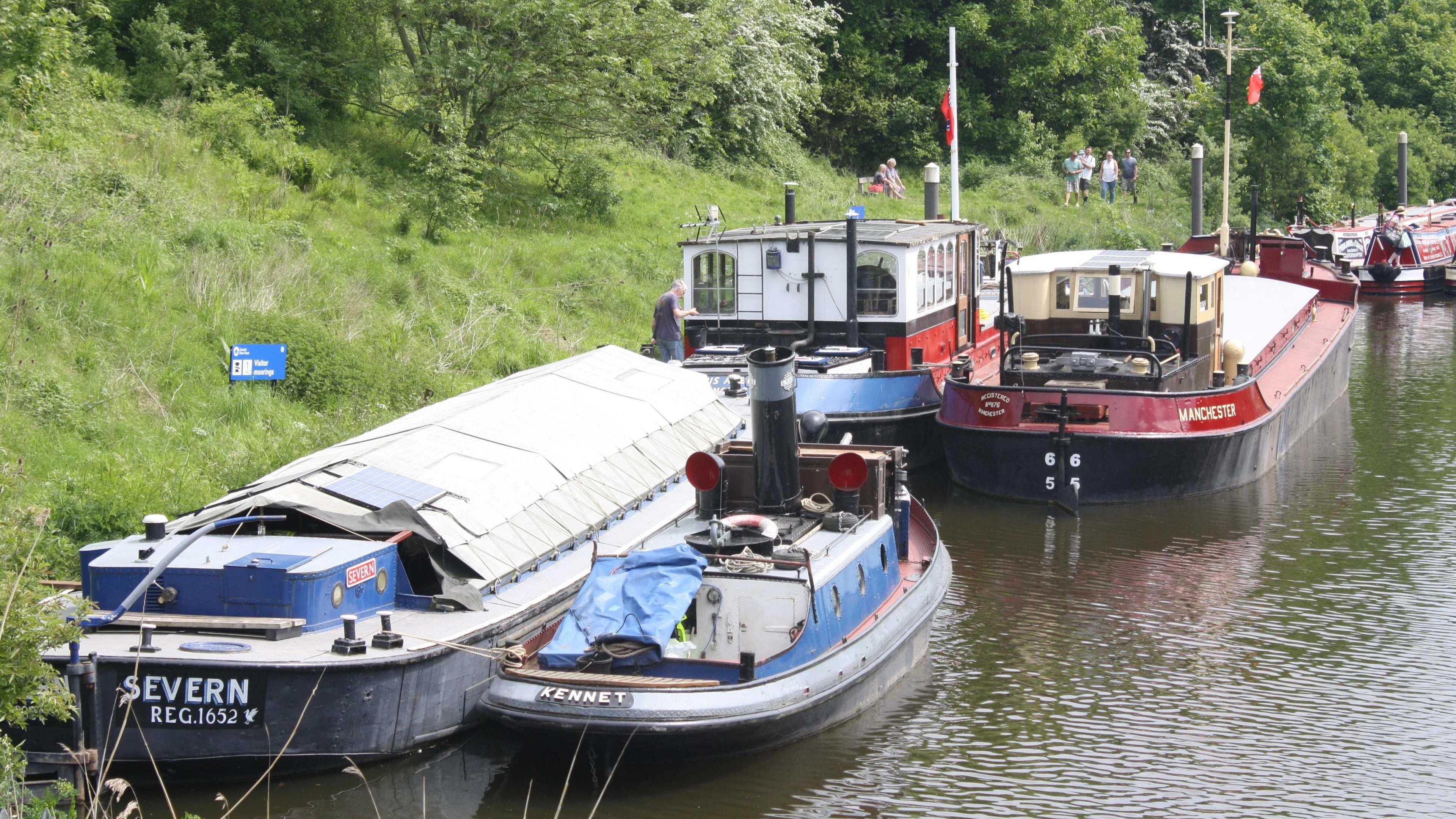 boats on the waterway