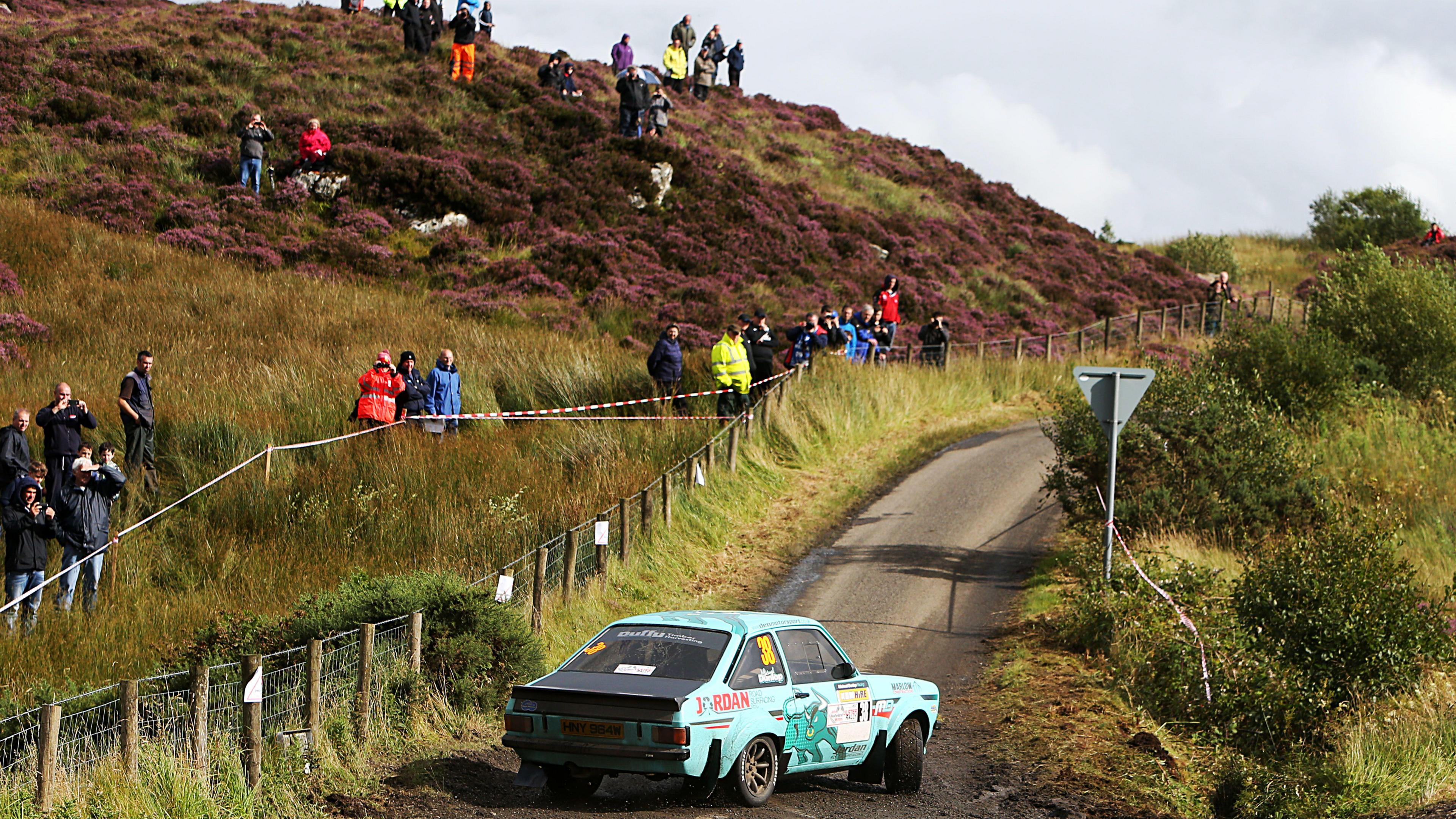 Michael Dunlop at the Donegal International Rally in 2017