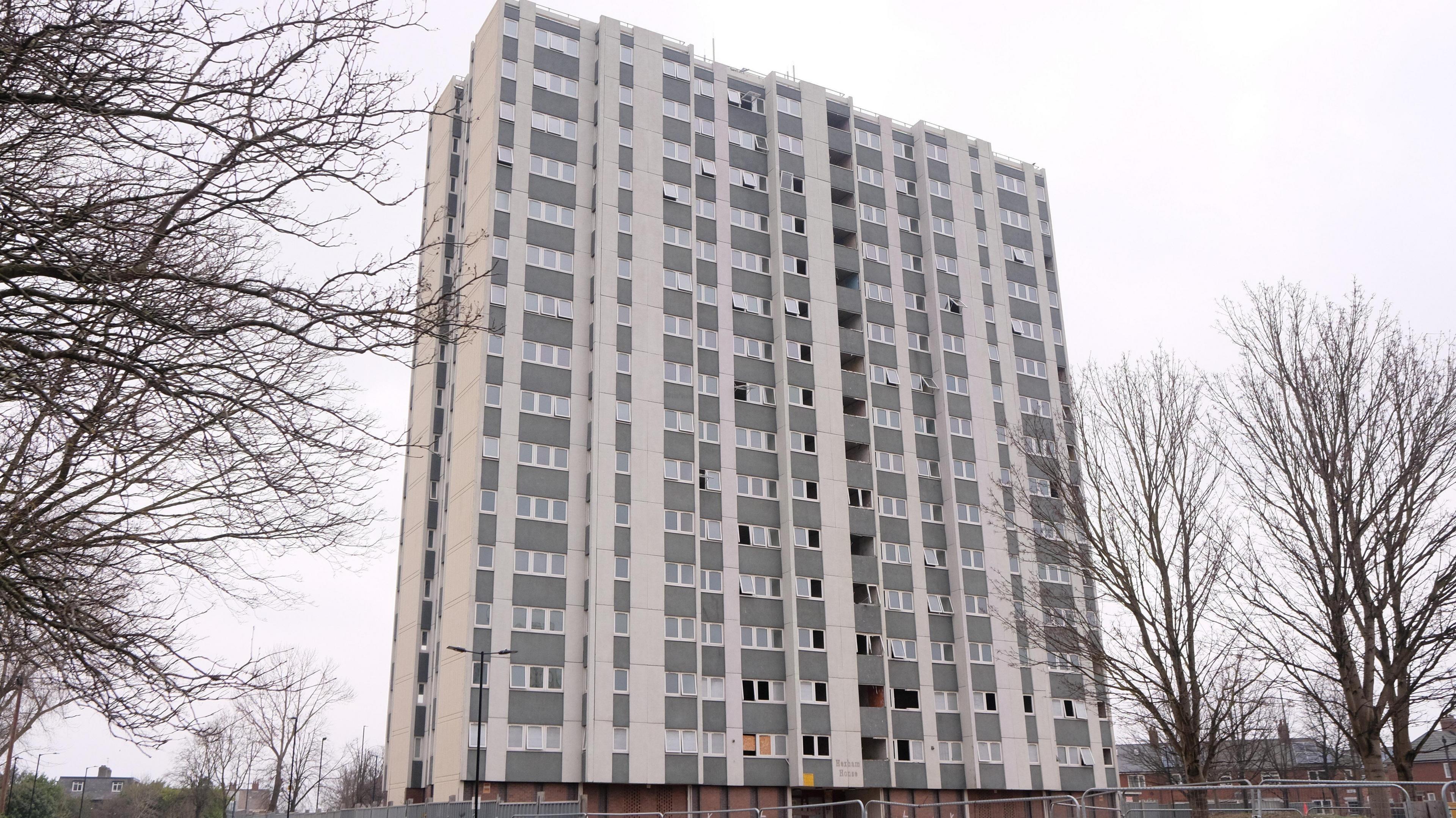 Image of a high-rise tower block