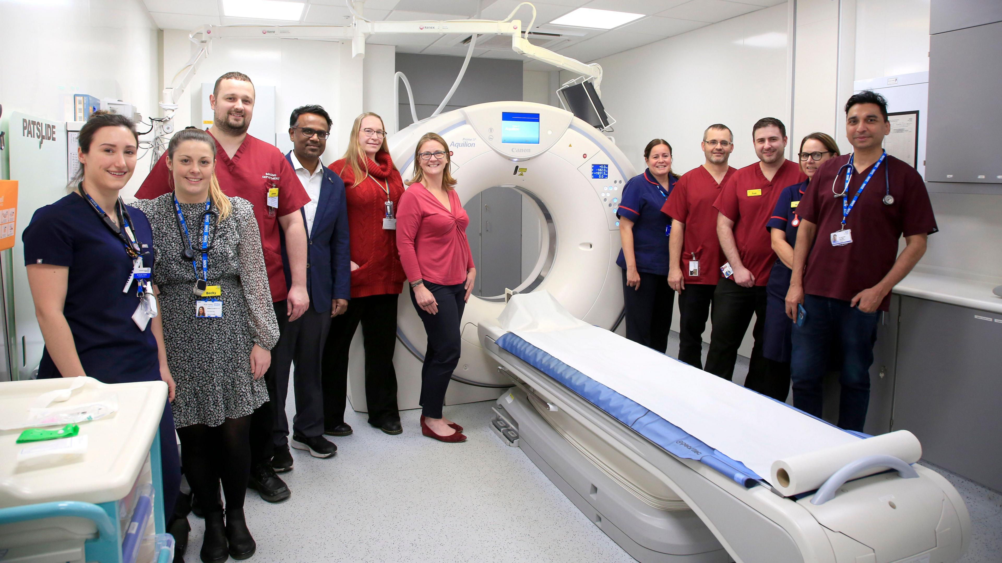 Staff at Hereford County Hospital