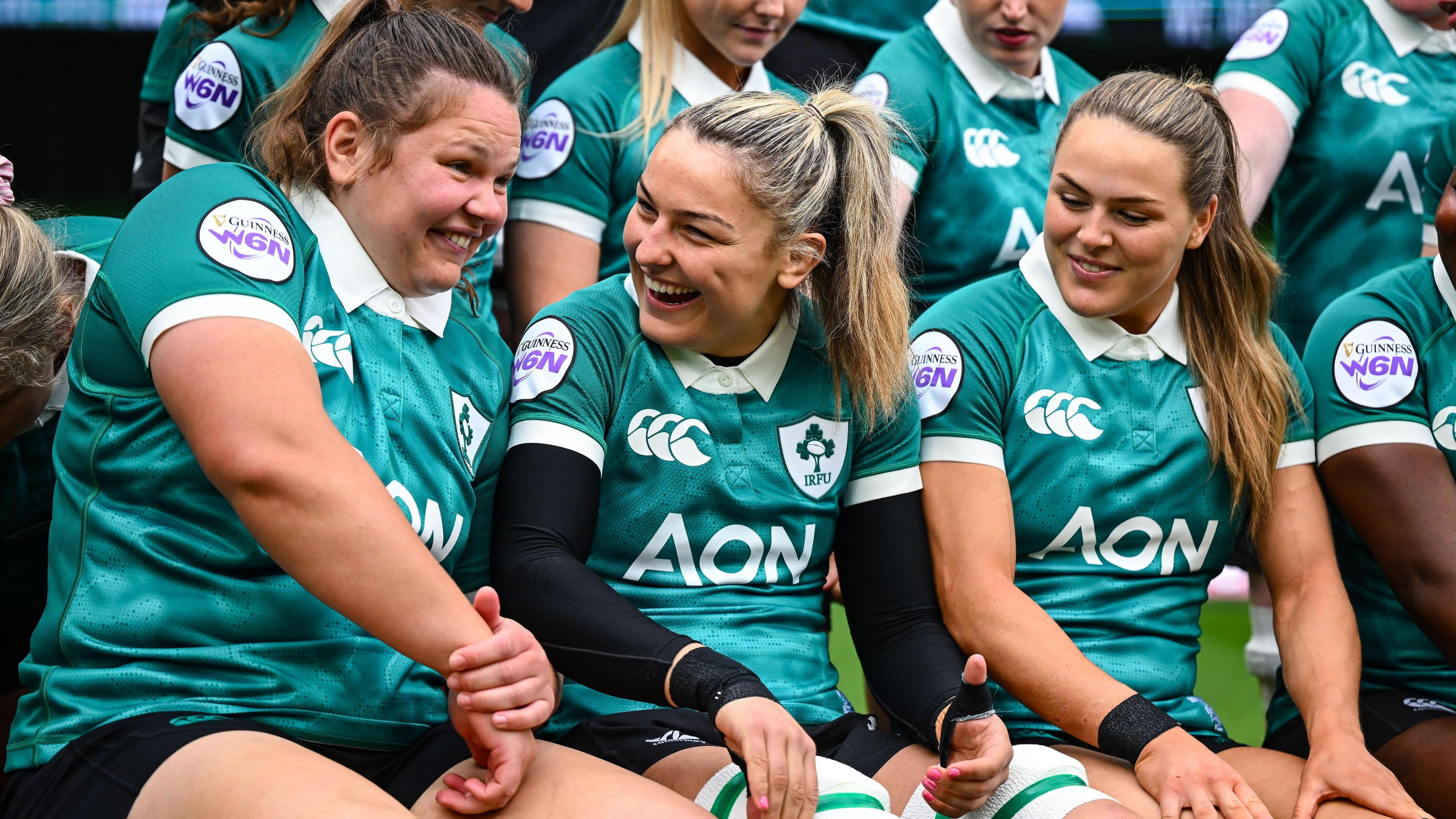 Ellena Perry, Erin King and Beibhinn Parsons 