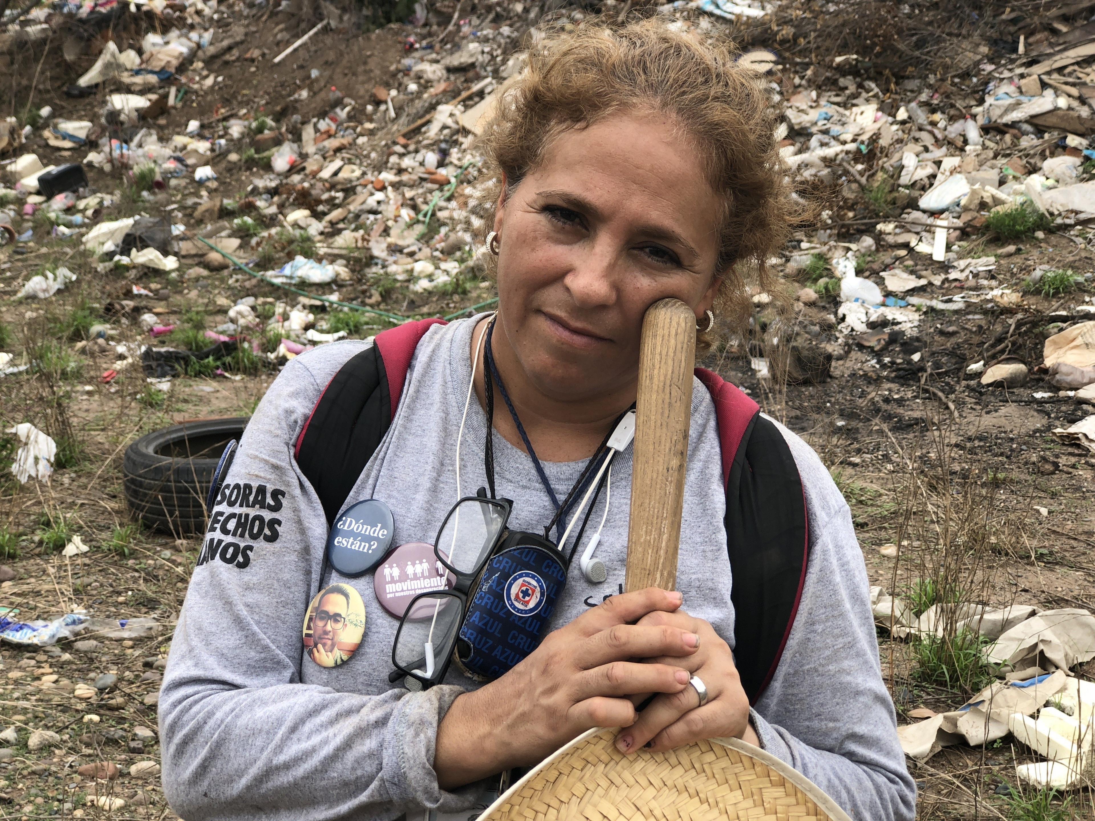 María Isabel Cruz Bernal is searching for her son