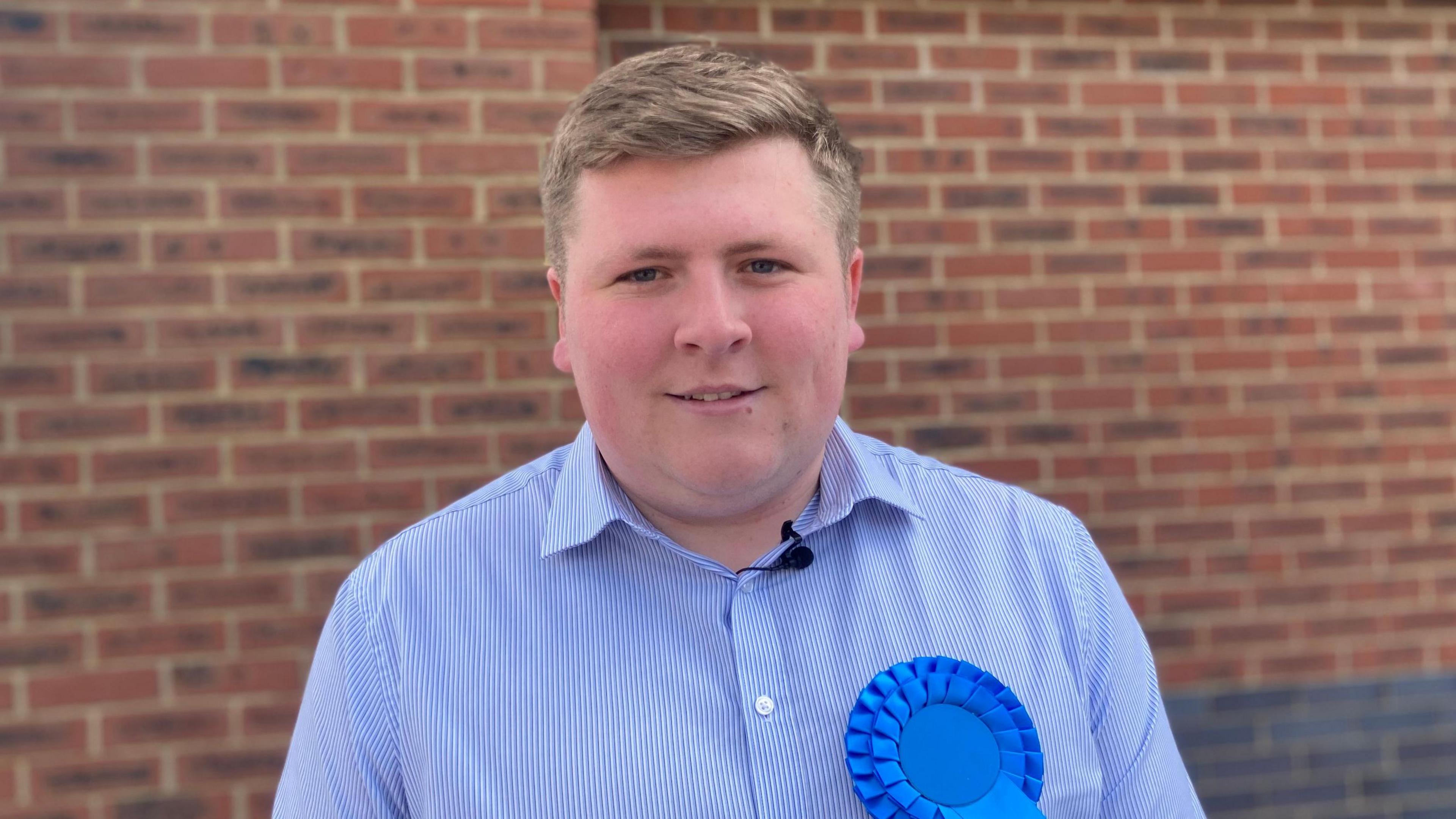 Lewis Sharp, a Conservative Party candidate