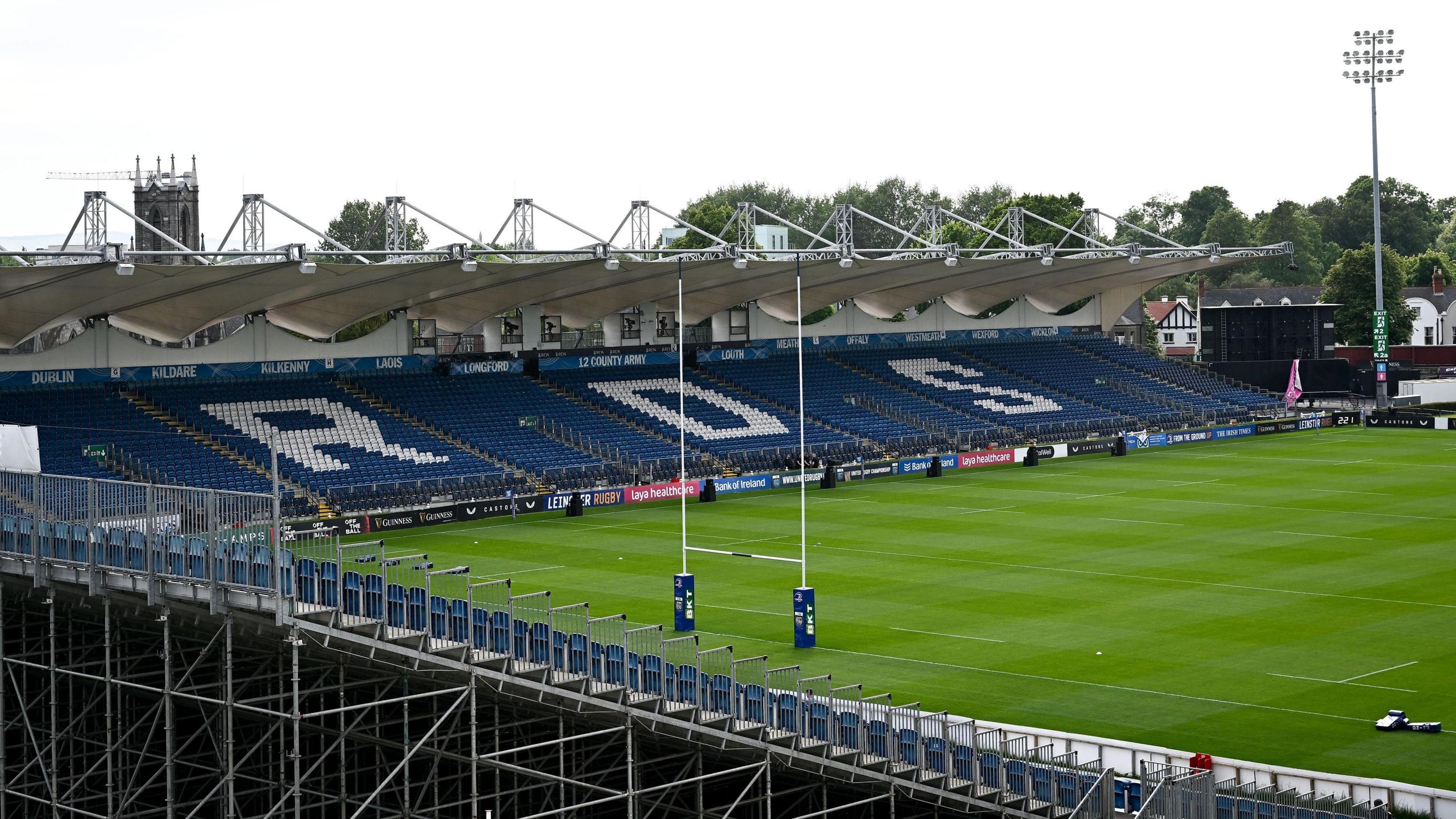 A general picture of the RDS Arena prior to its refurbishment