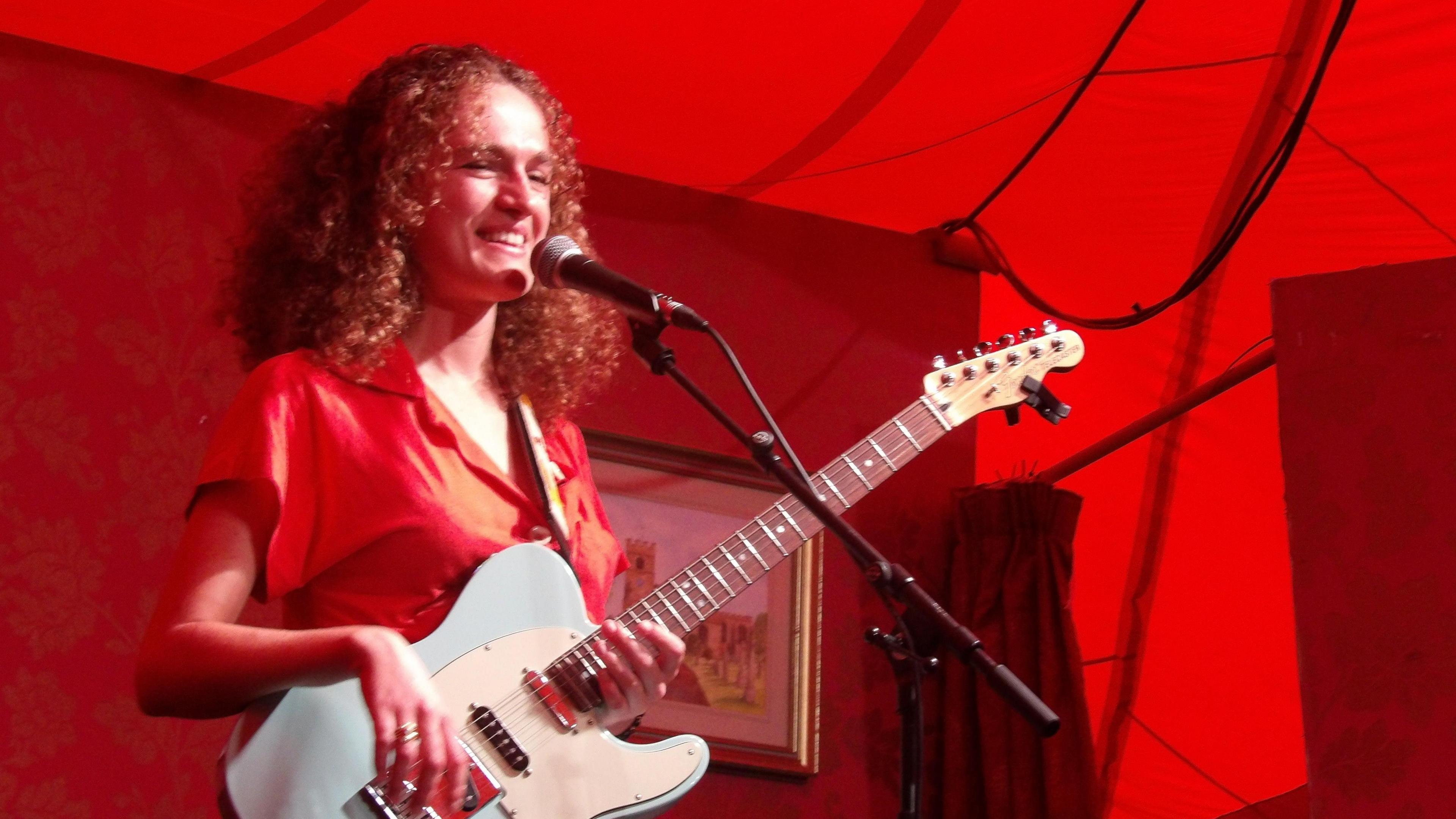 Lily Lyons at Cambridge Folk Festival