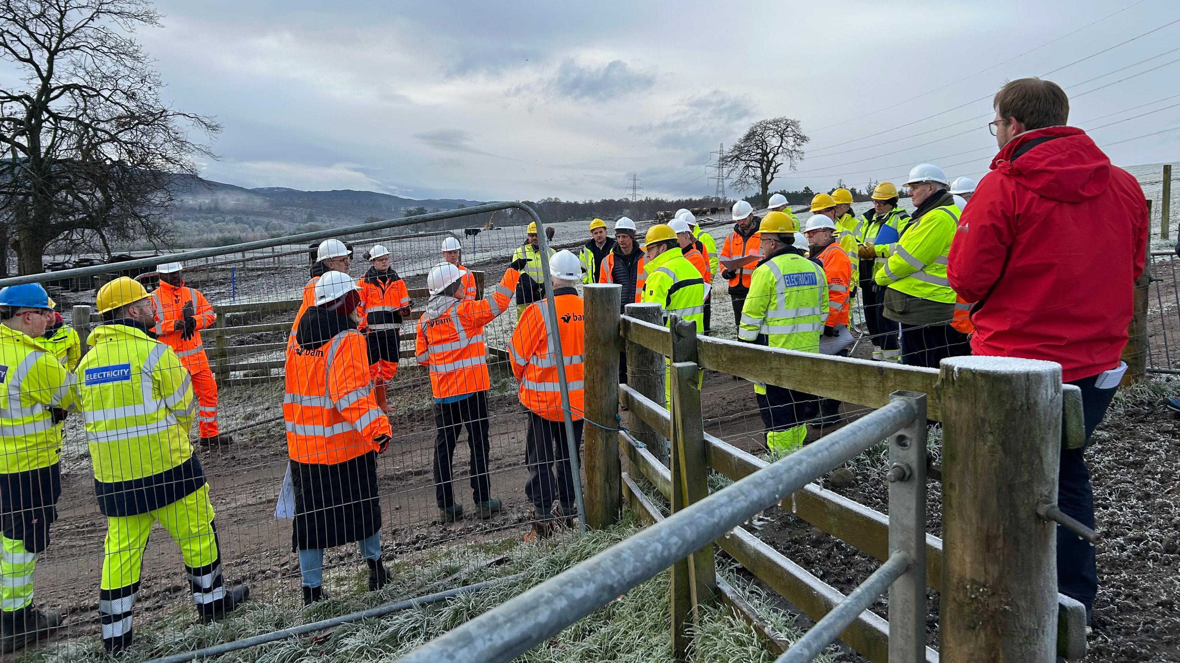 Comhairlichean air turas gu làrach an leasachaidh san Fhaoilleach