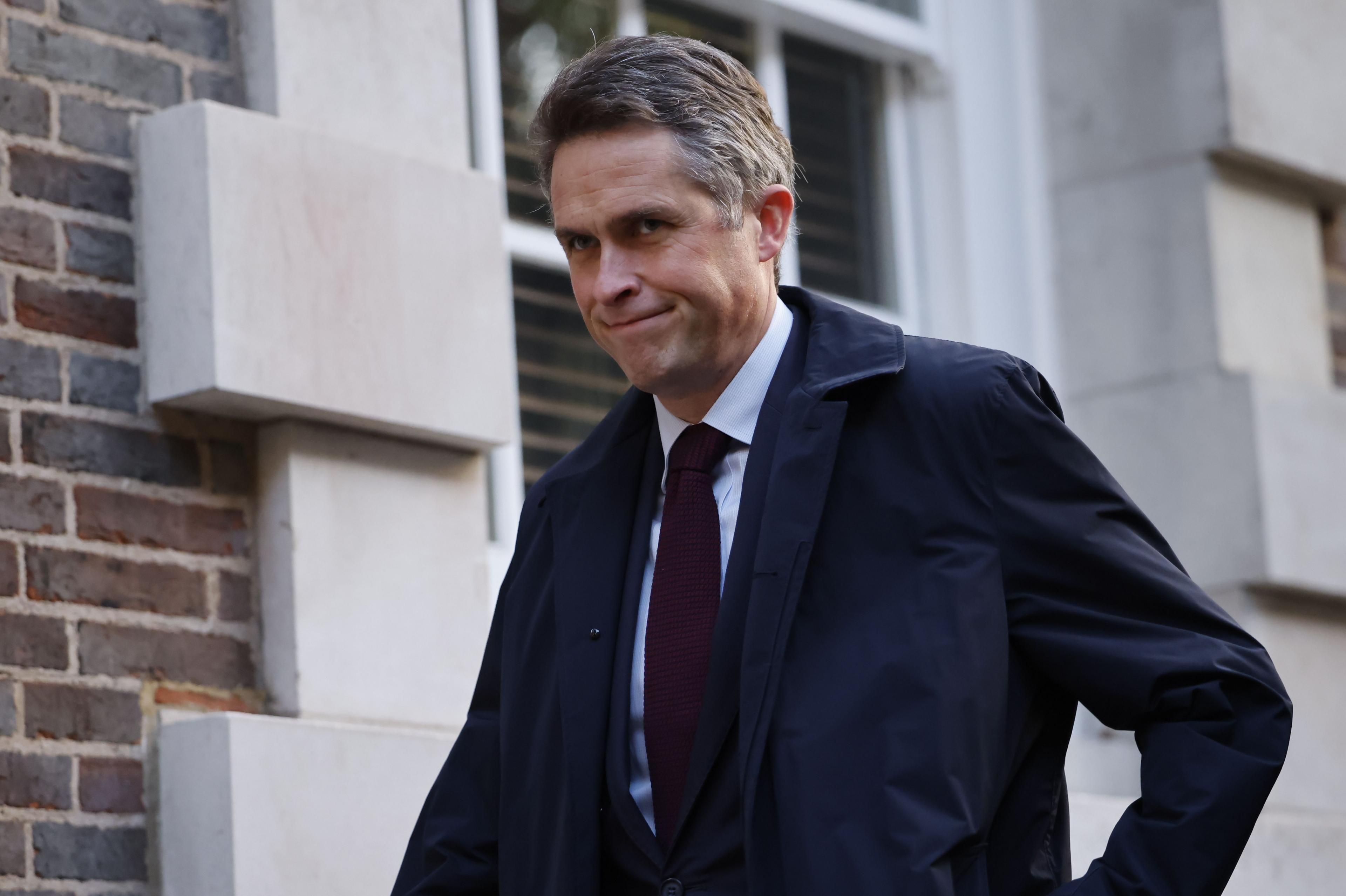 Former education secretary Sir Gavin Williamson