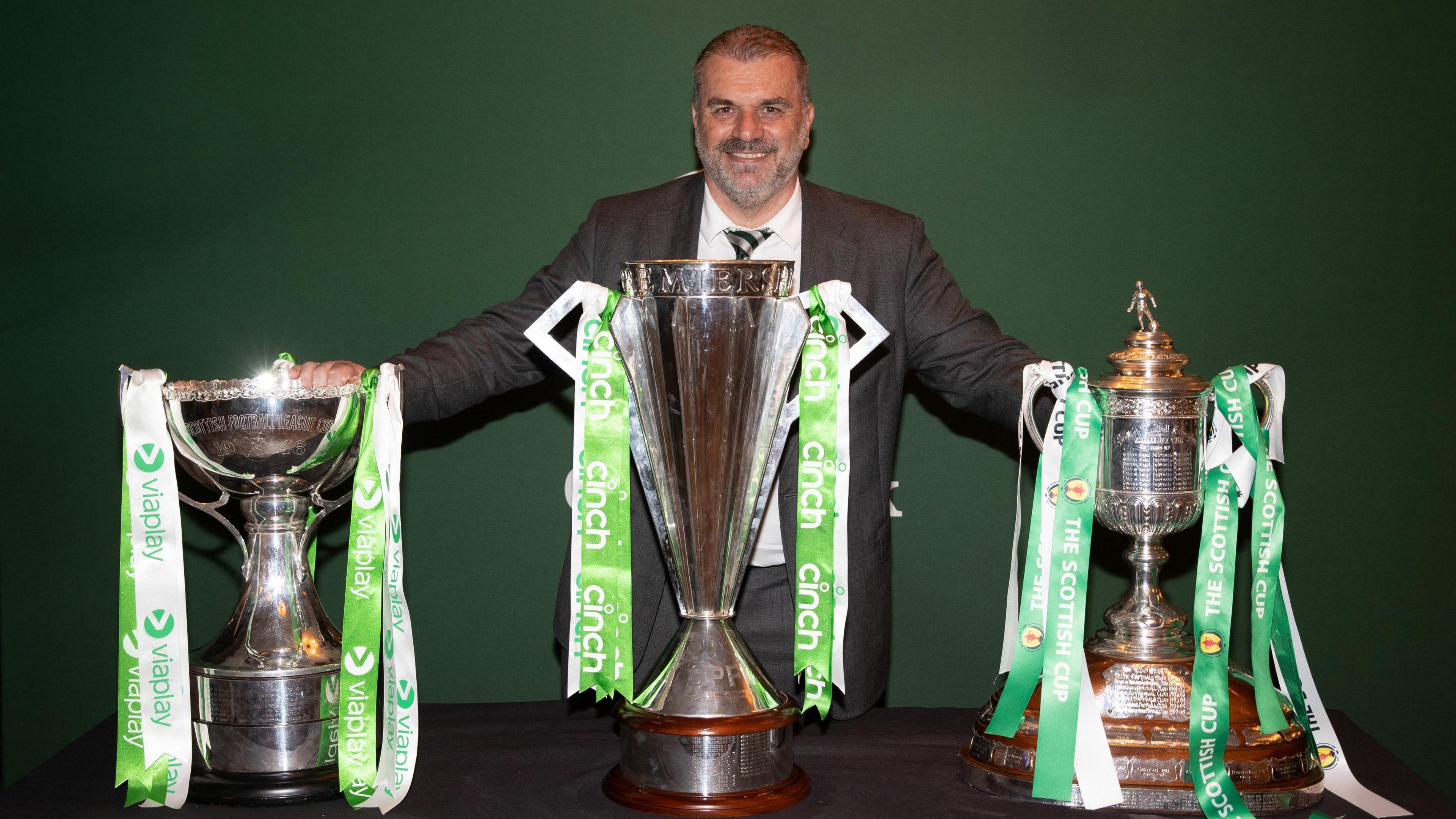 Former Celtic manager Ange Postecoglou