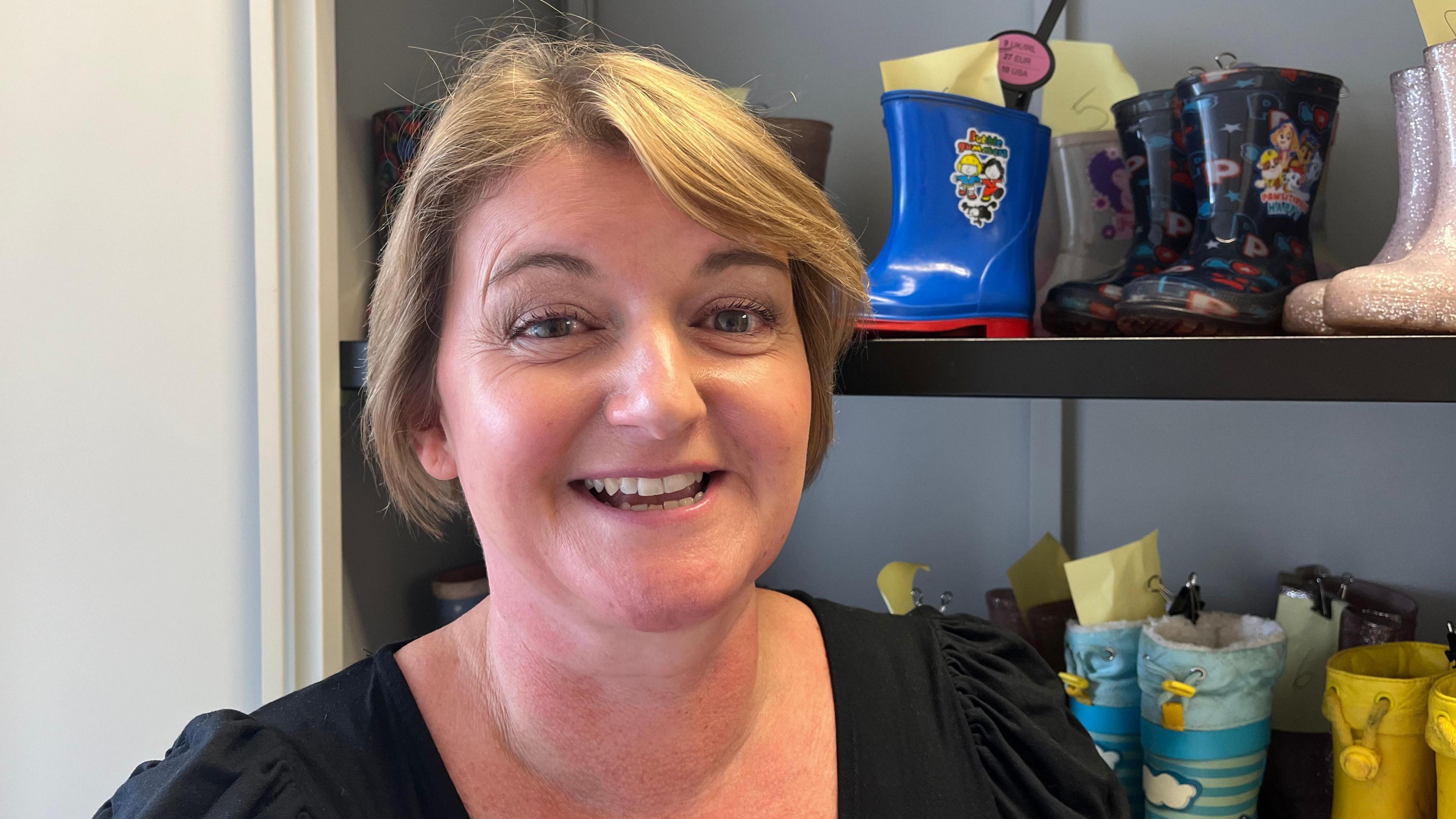 Wellies get new lease of life in Shropshire exchange scheme BBC News