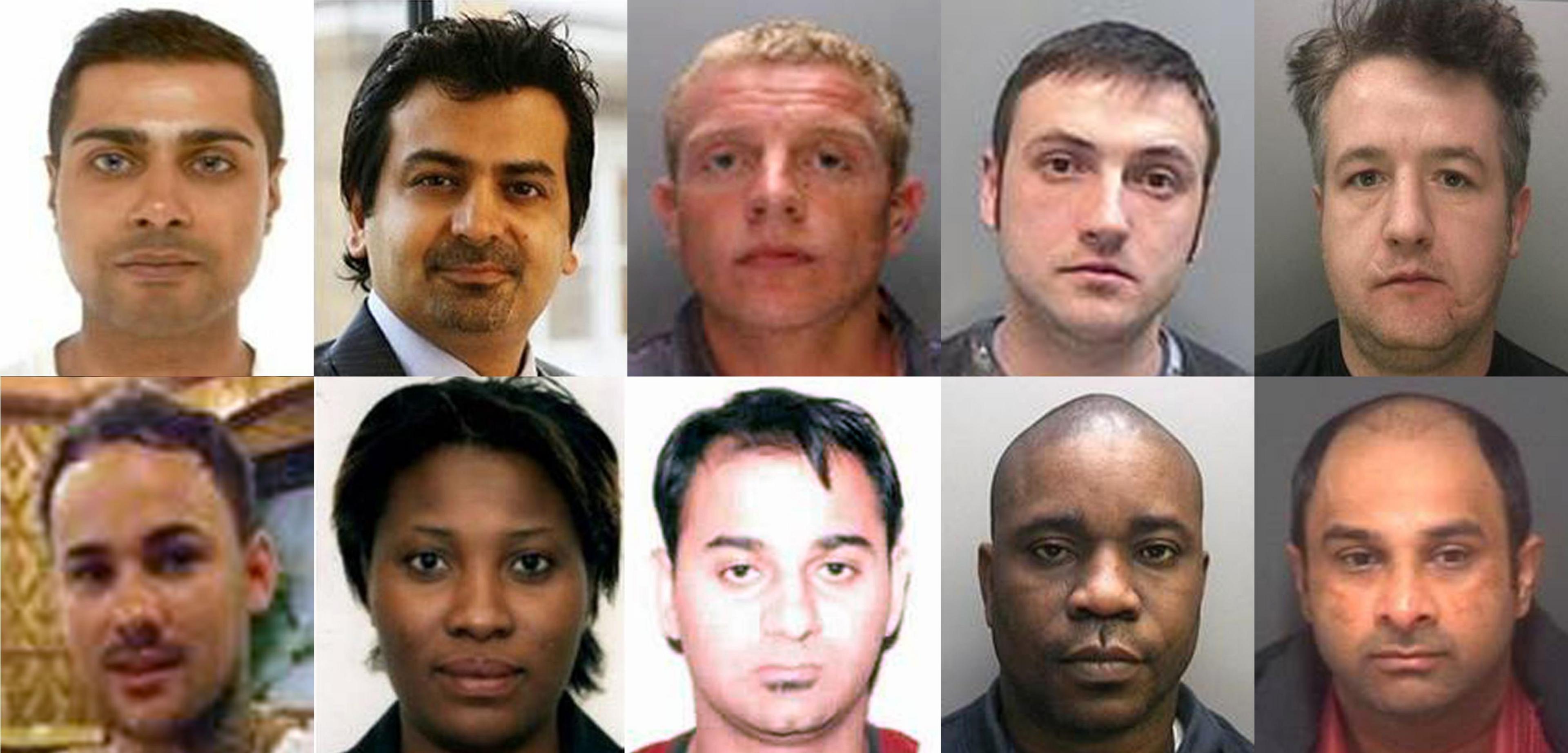 The 10 most wanted fraudsters