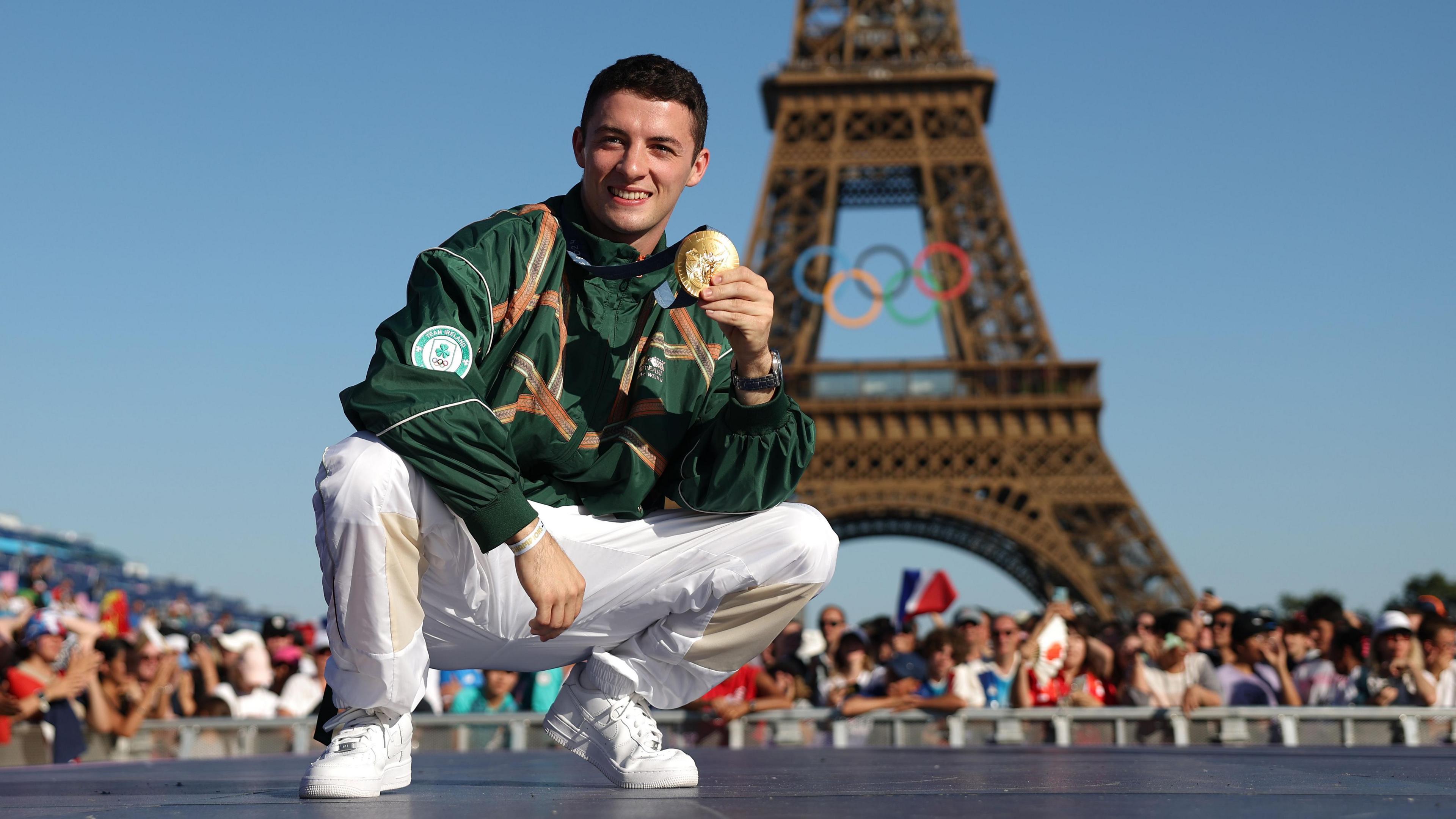 Rhys McClenaghan hasn’t competed since Paris