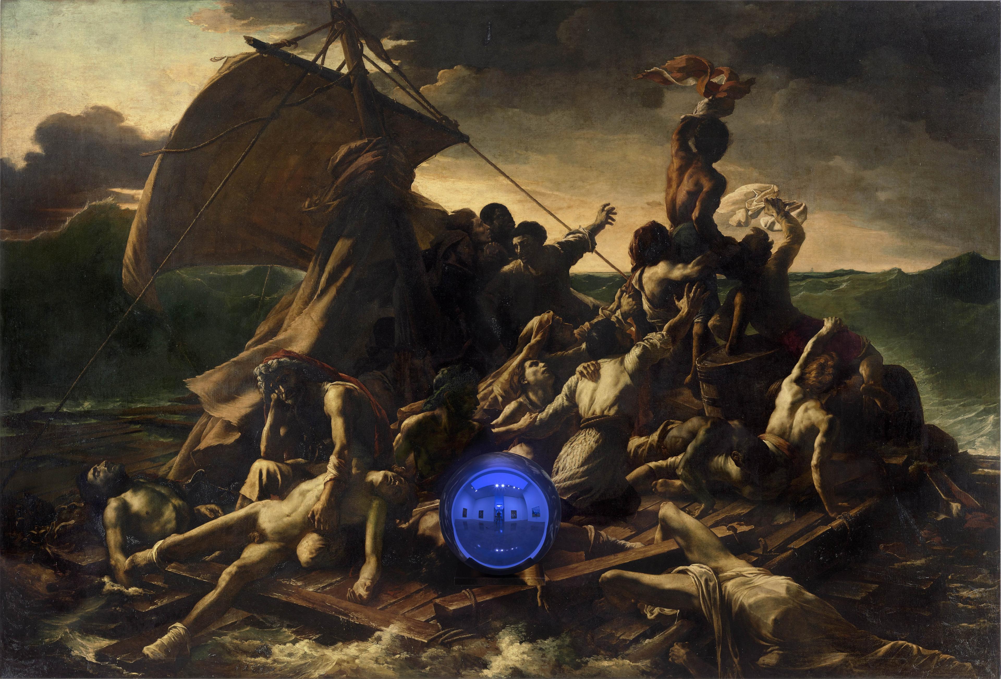 Gazing Ball (Gericault Raft of the Medusa)