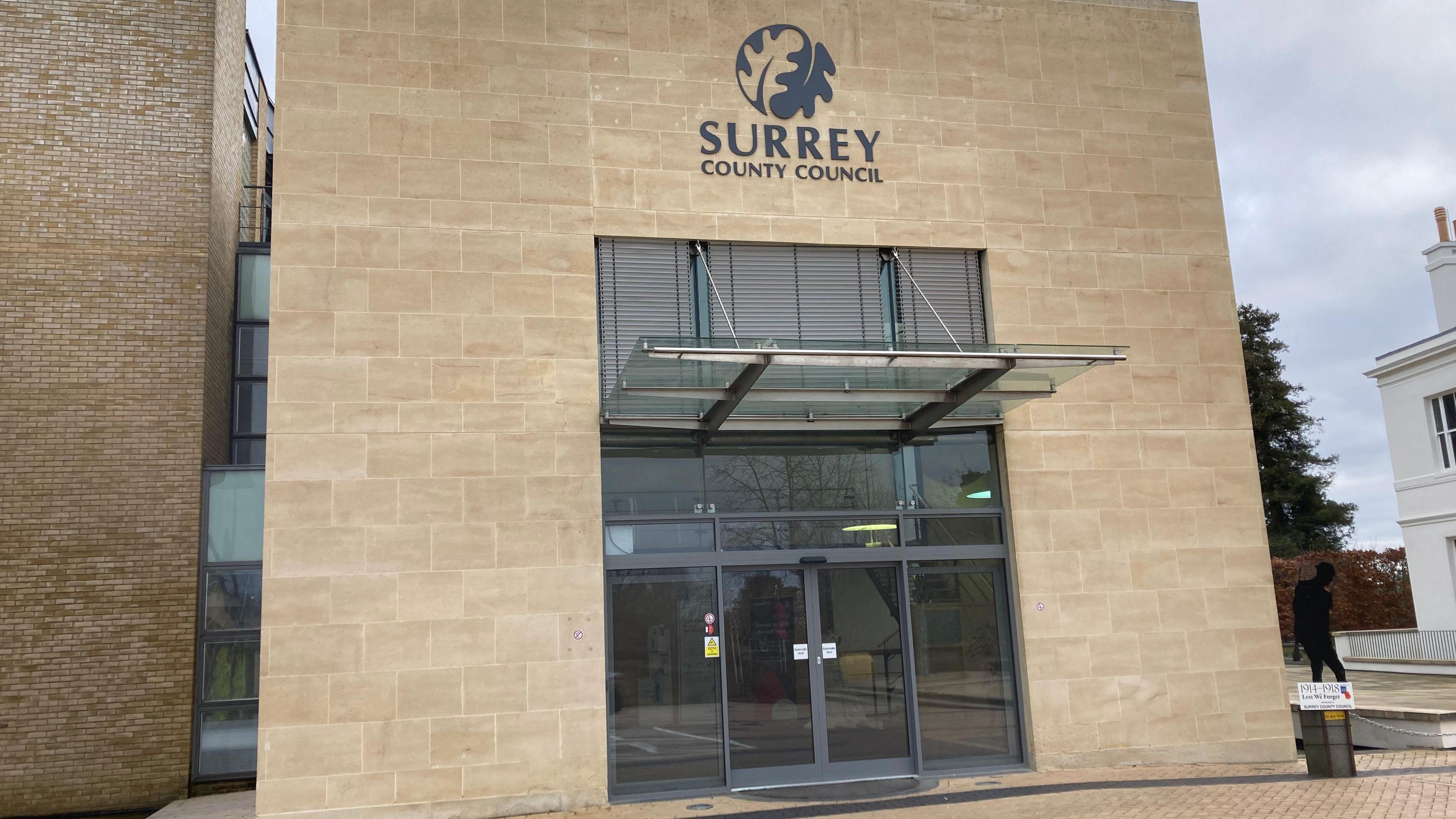 Surrey County Council headquarters in Woodhatch in Reigate