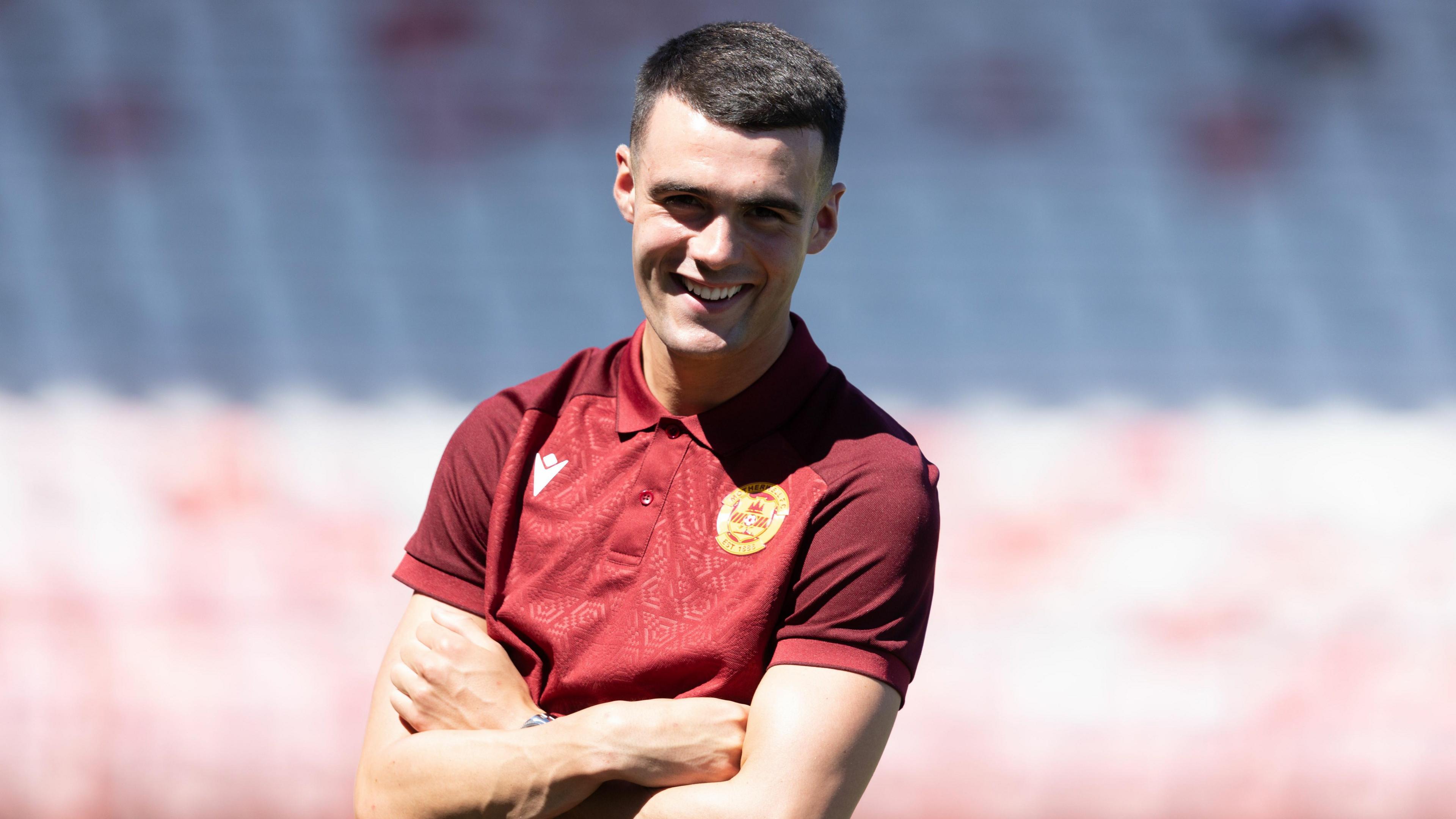 Motherwell midfielder Lennon Miller