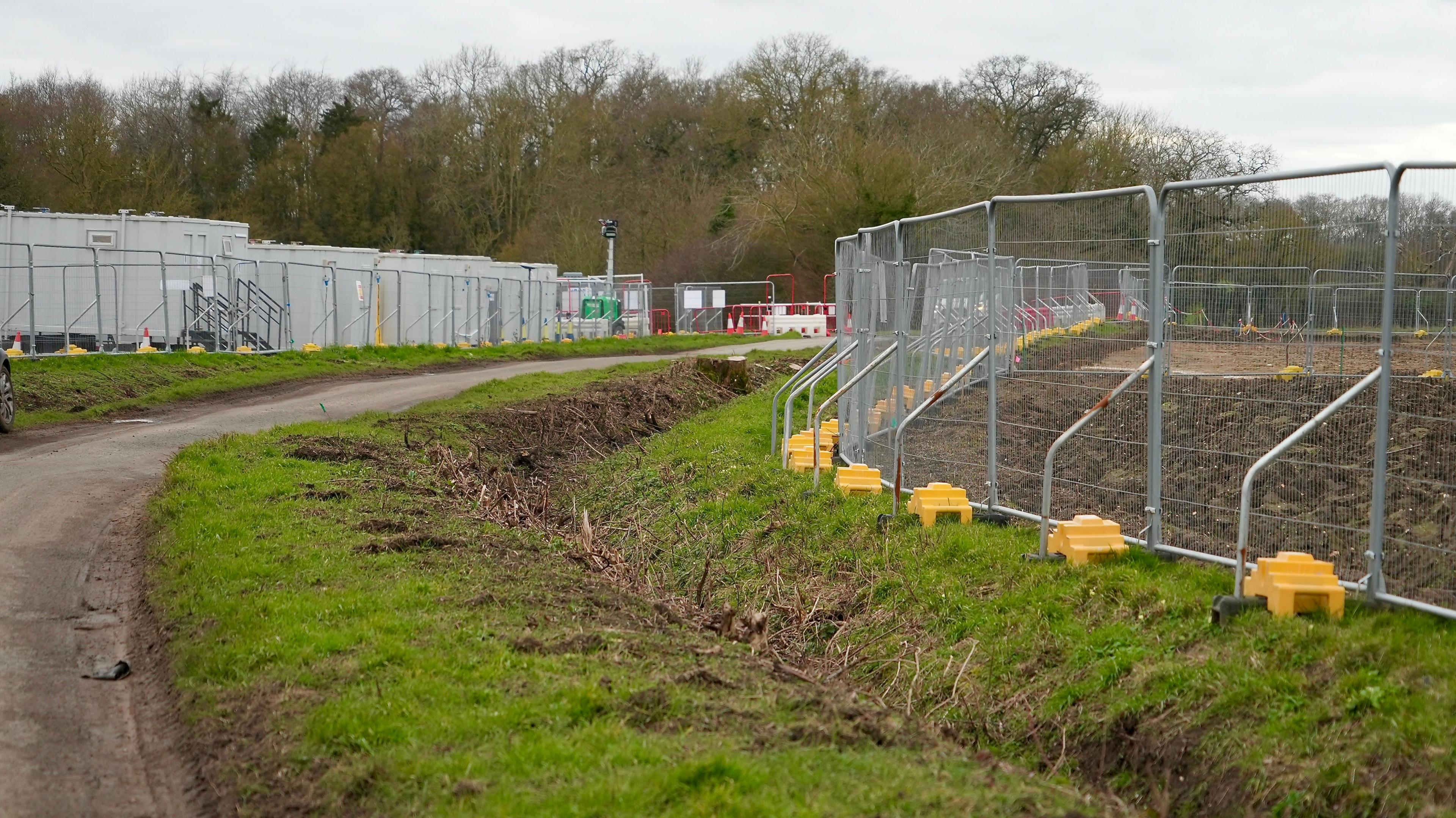 Land at Middleton compulsorily purchased to build a new link road to Sizewell C from the A12