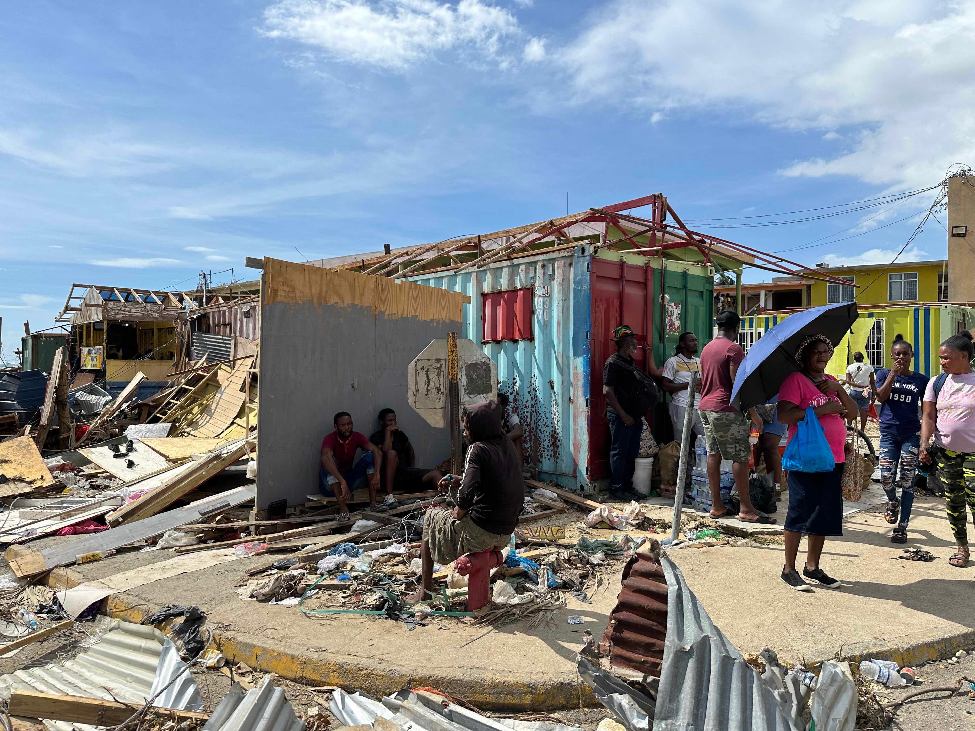 The town of Whitehouse in Westmoreland Parish