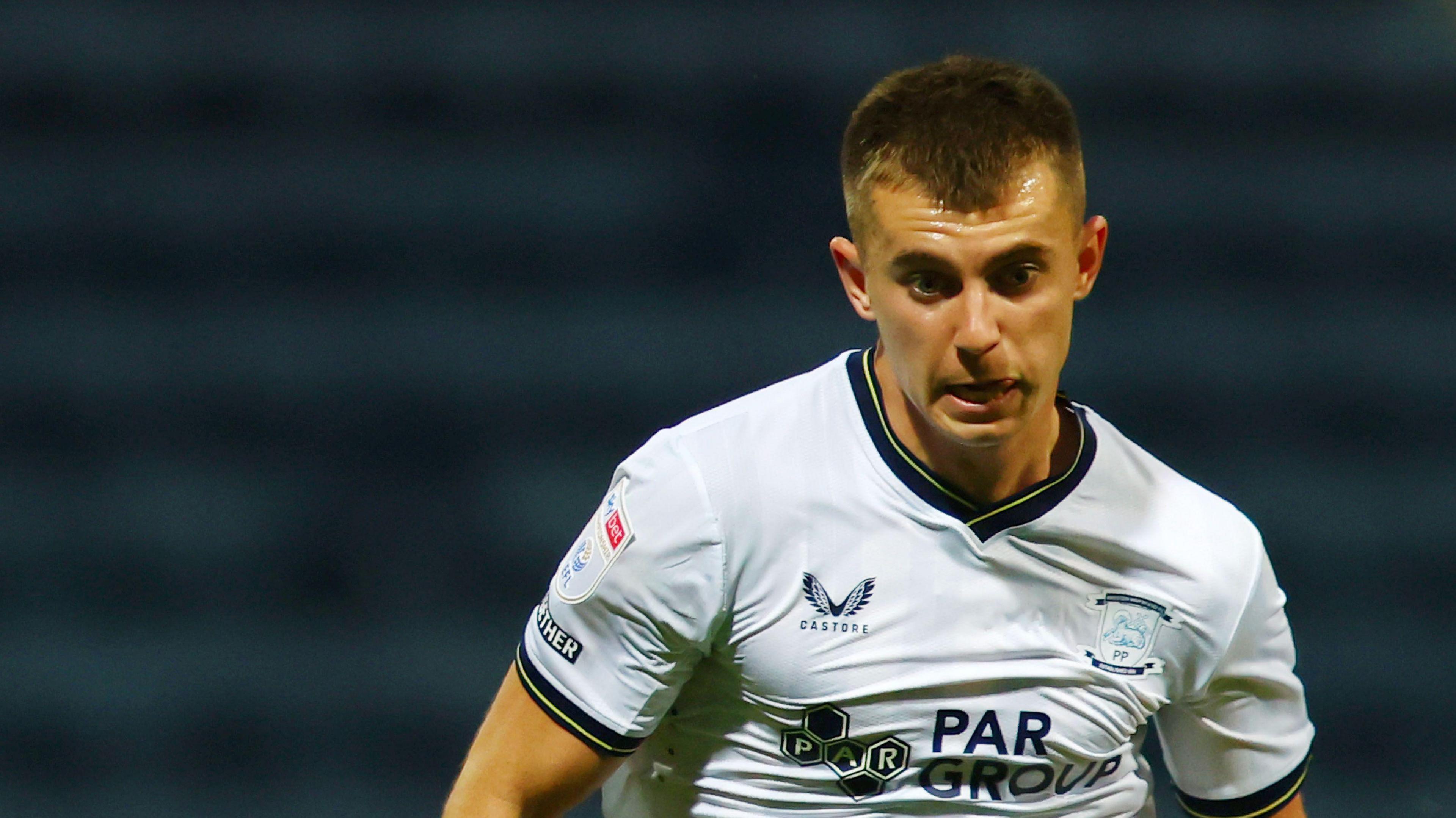 Ben Woodburn in action for Preston North End