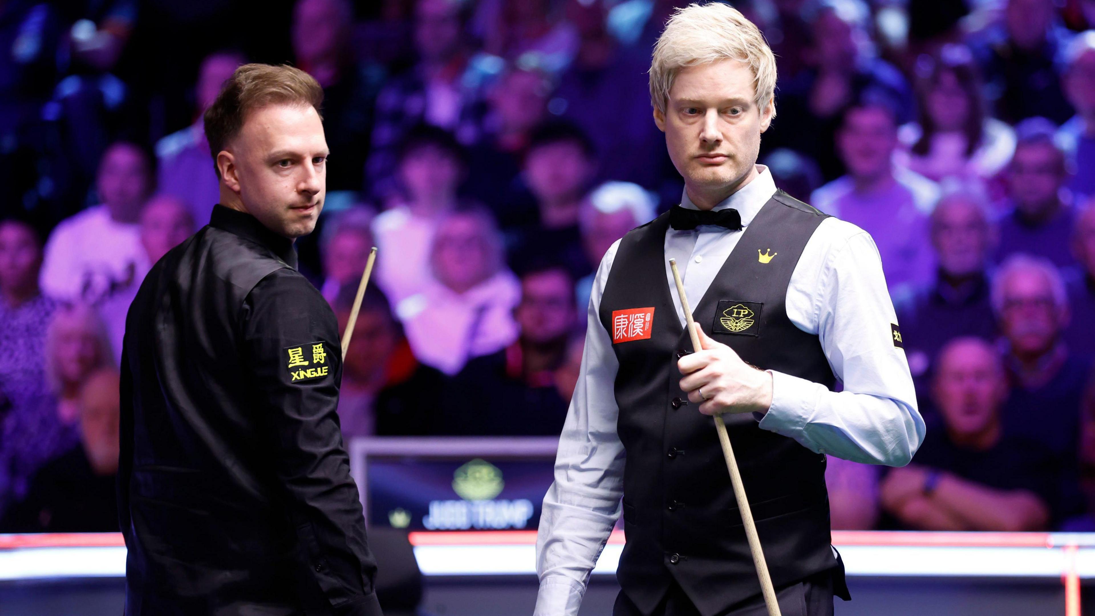 Judd Trump and Neil Robertson