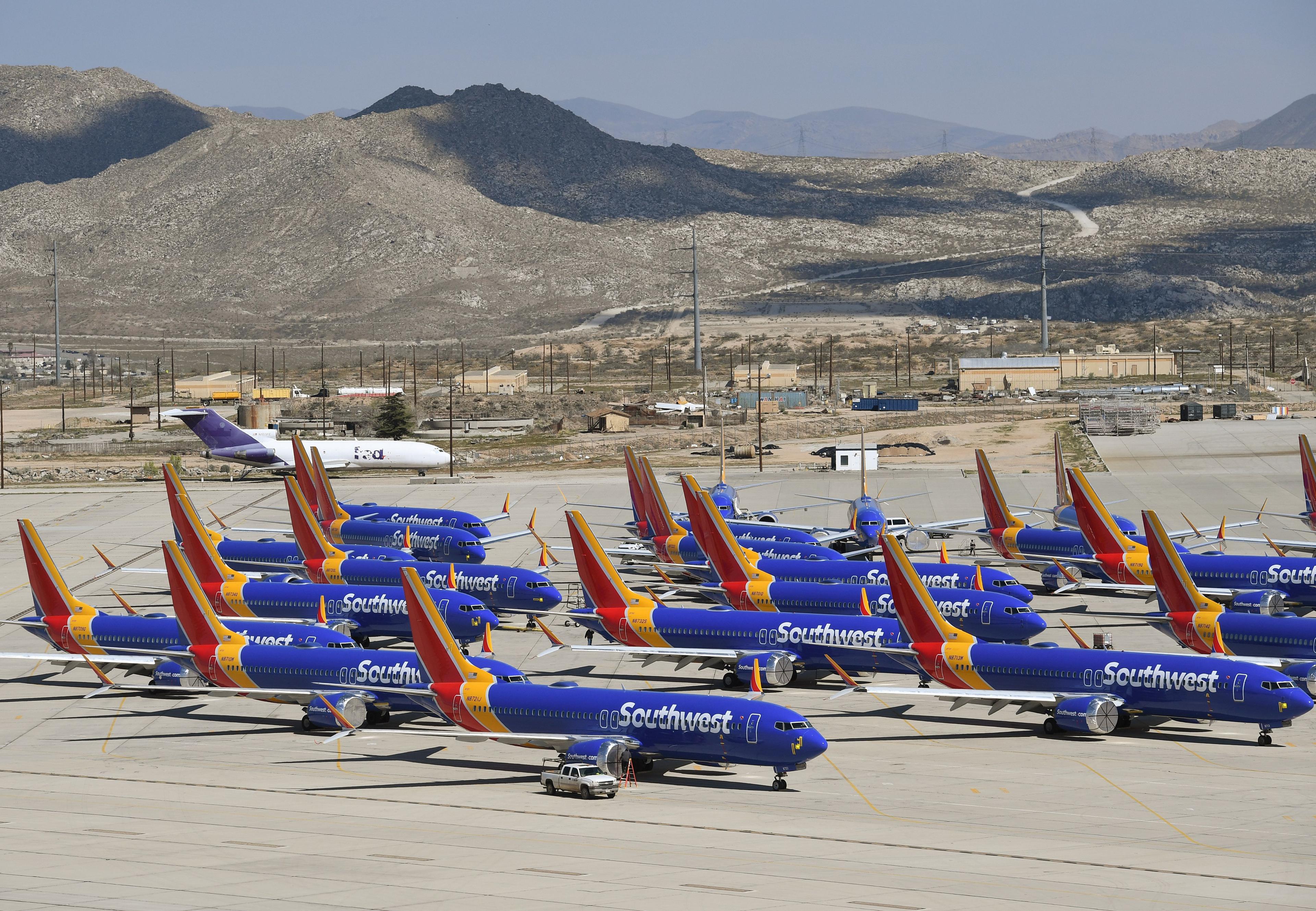 Boeing Max planes