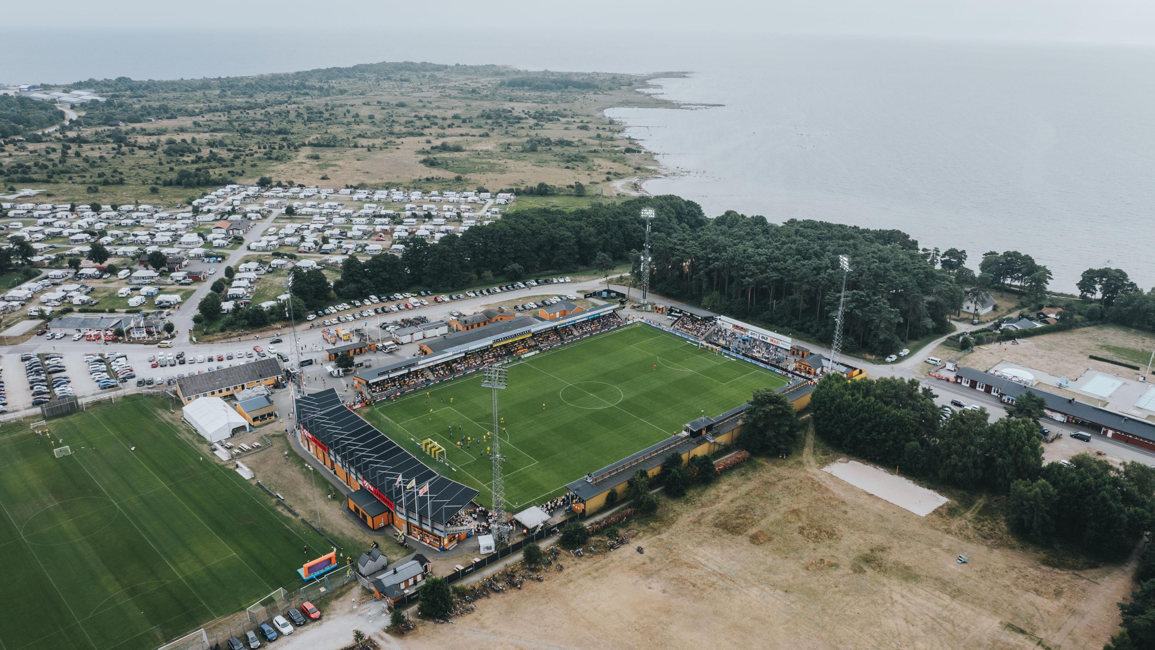Mjallby's home stadium, Strandvallen