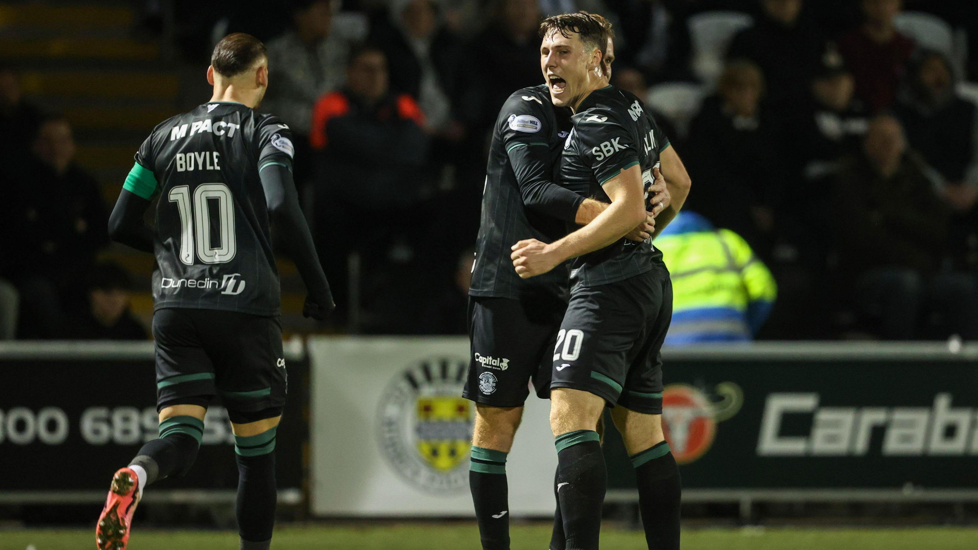 Josh Mulligan gave Hibs a first-half lead