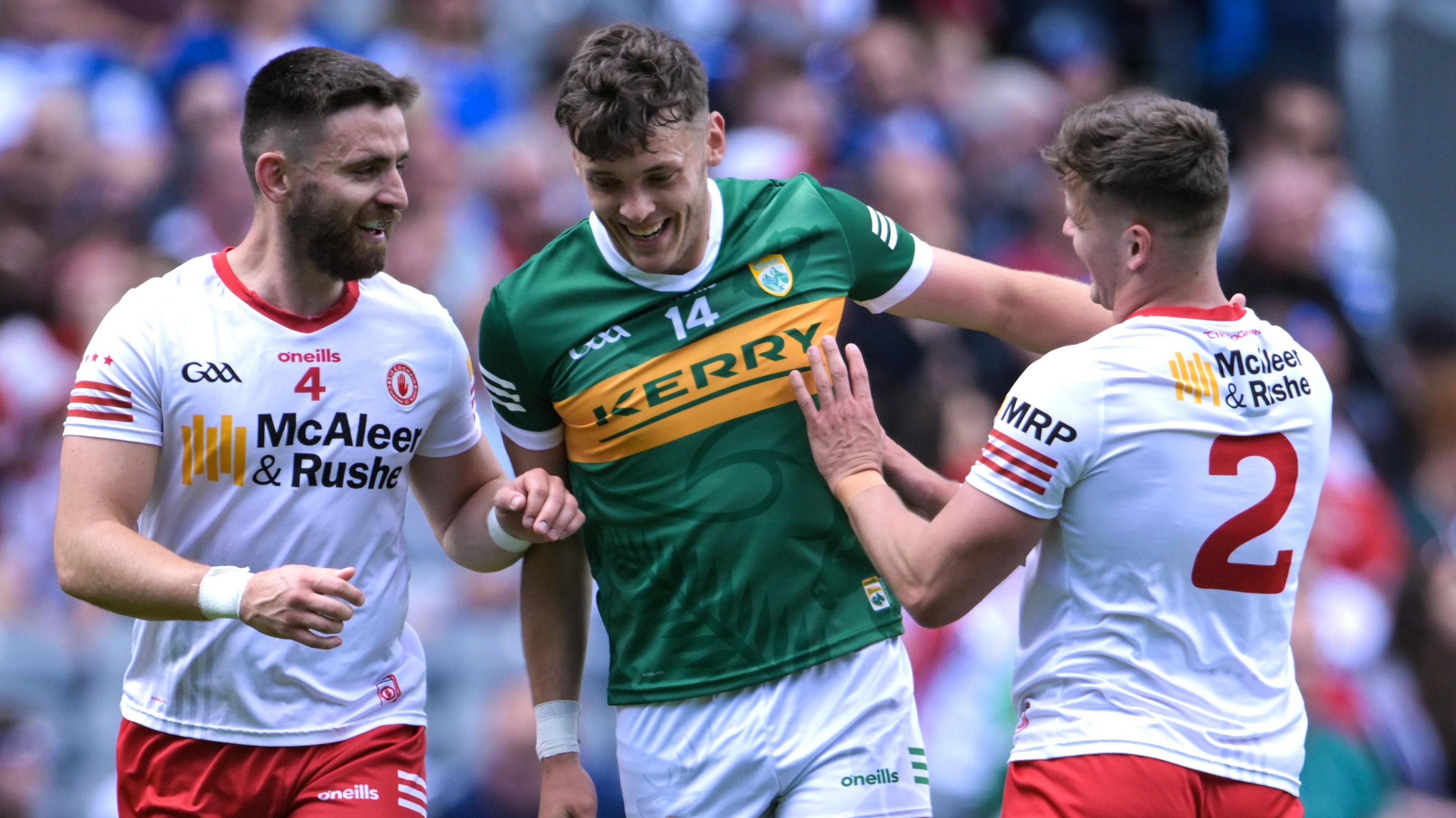Padraig Hampsey, David Clifford and Michael McKernan