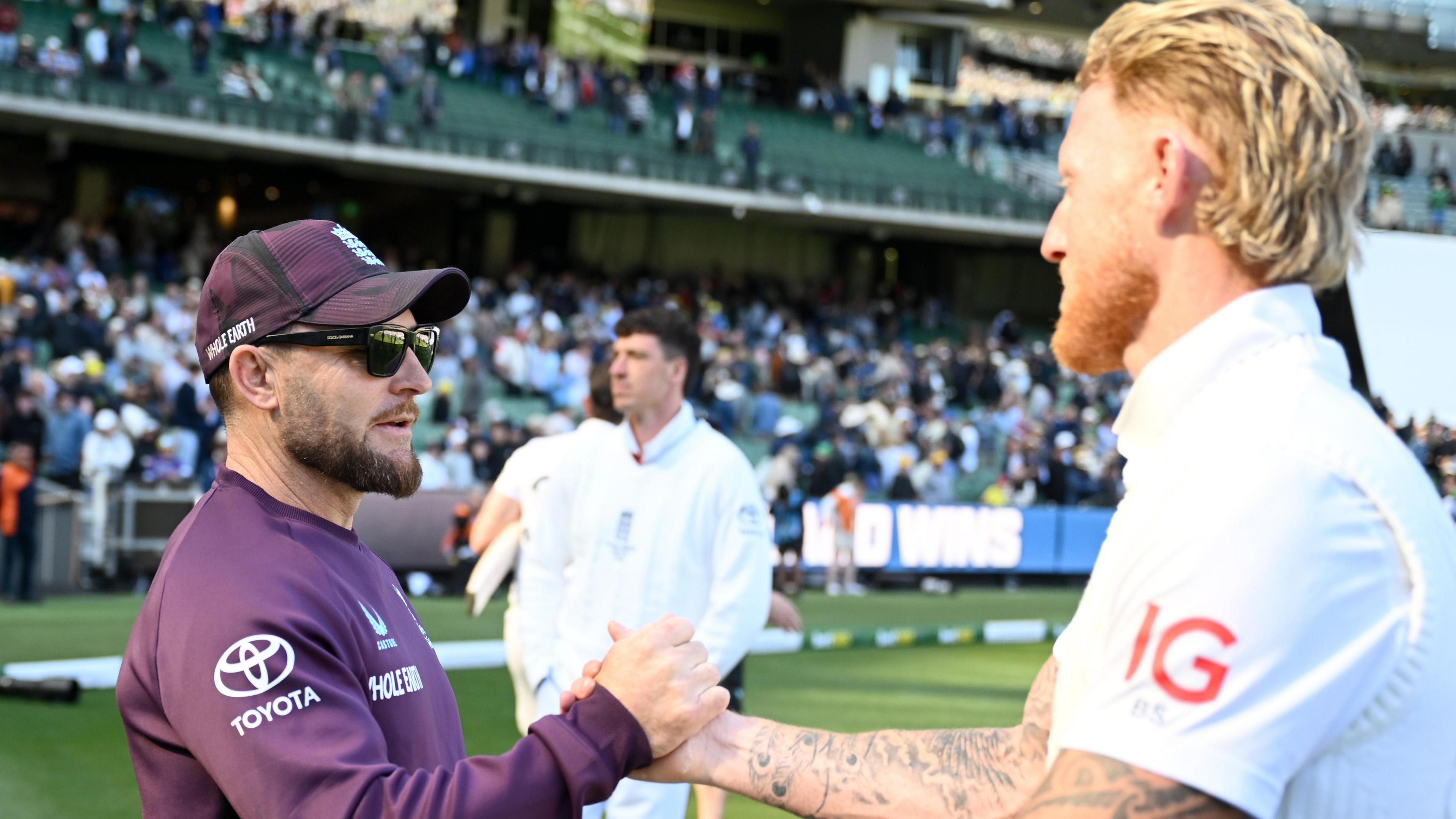 Brendon McCullum and Ben Stokes