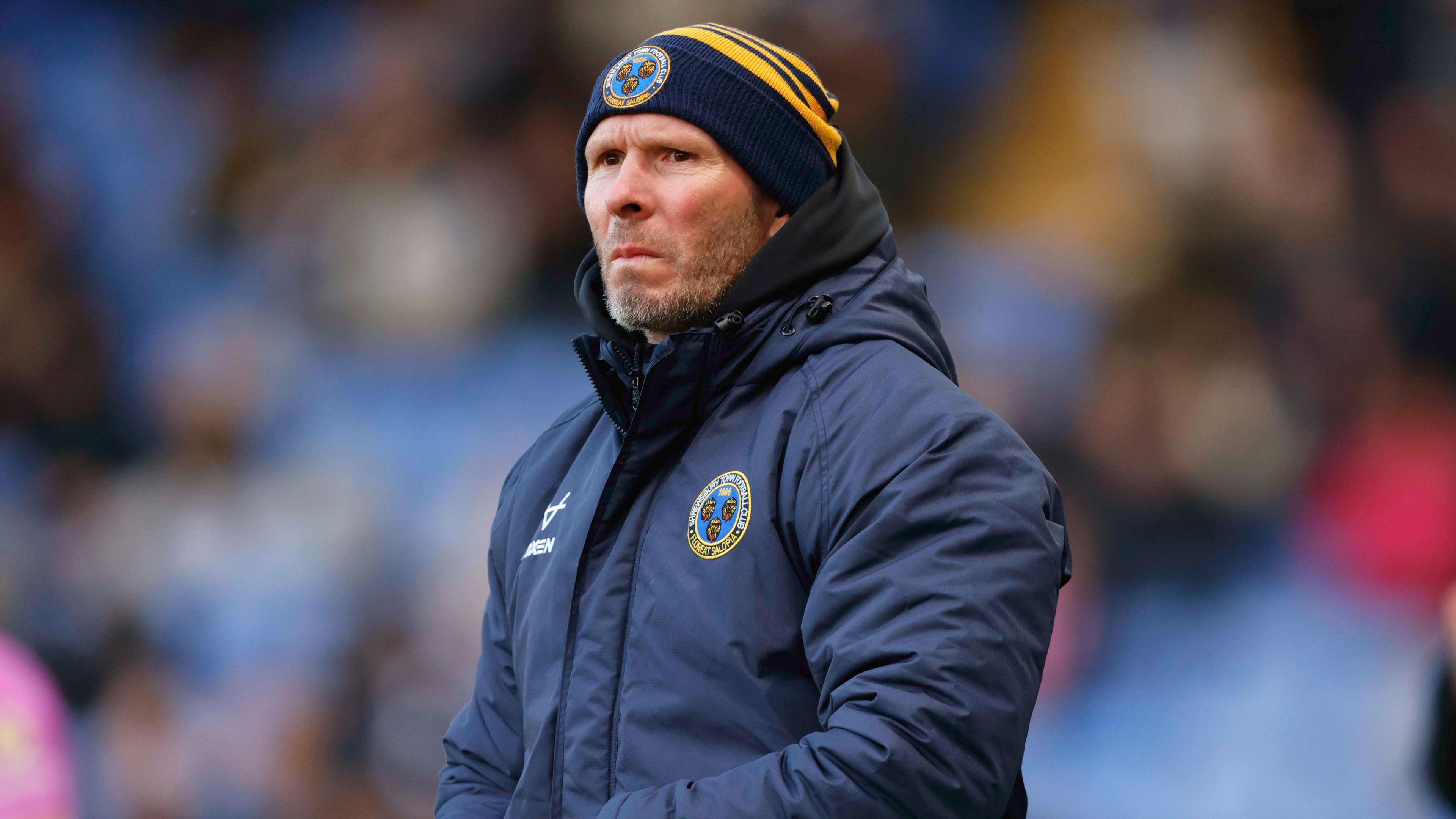 Shrewsbury Town boss Michael Appleton