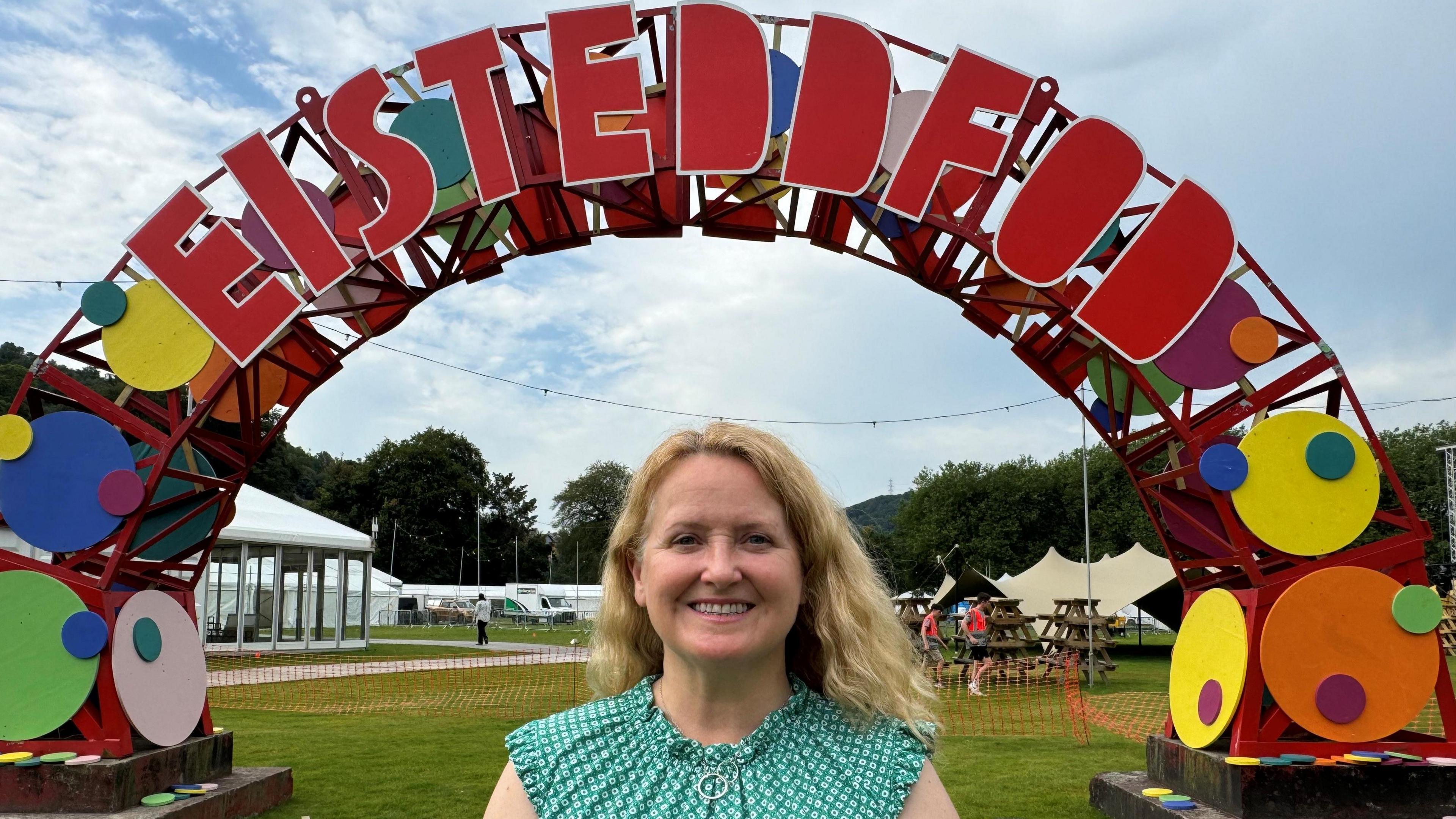 Artistic Director under eisteddfod sign