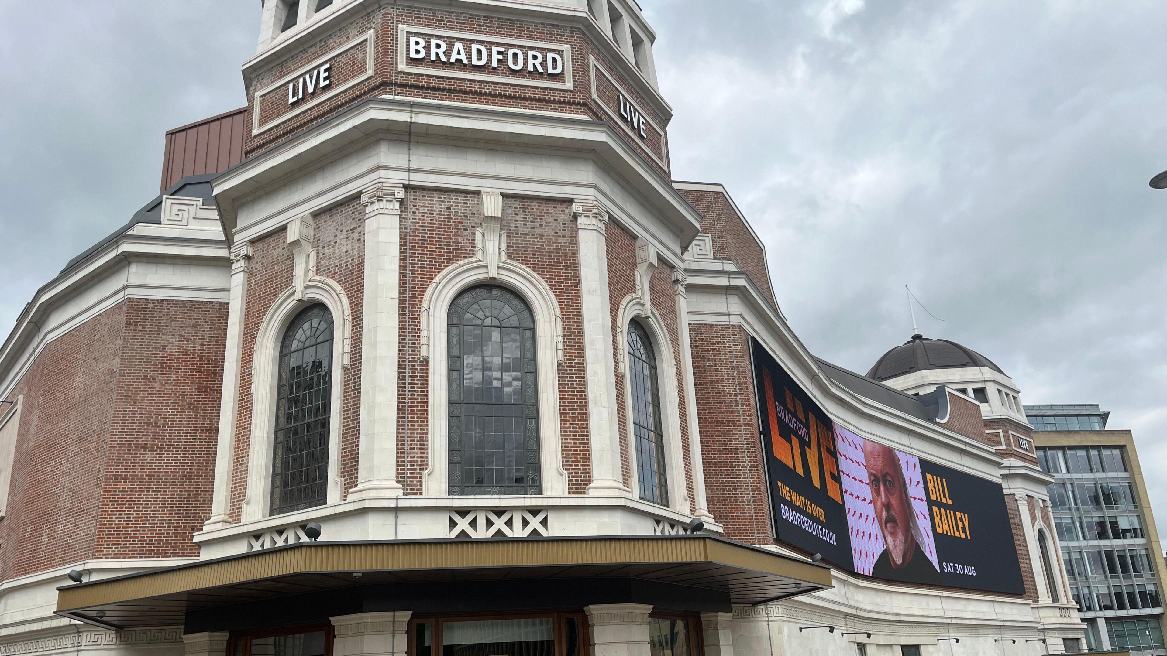 Exterior of Bradford Live