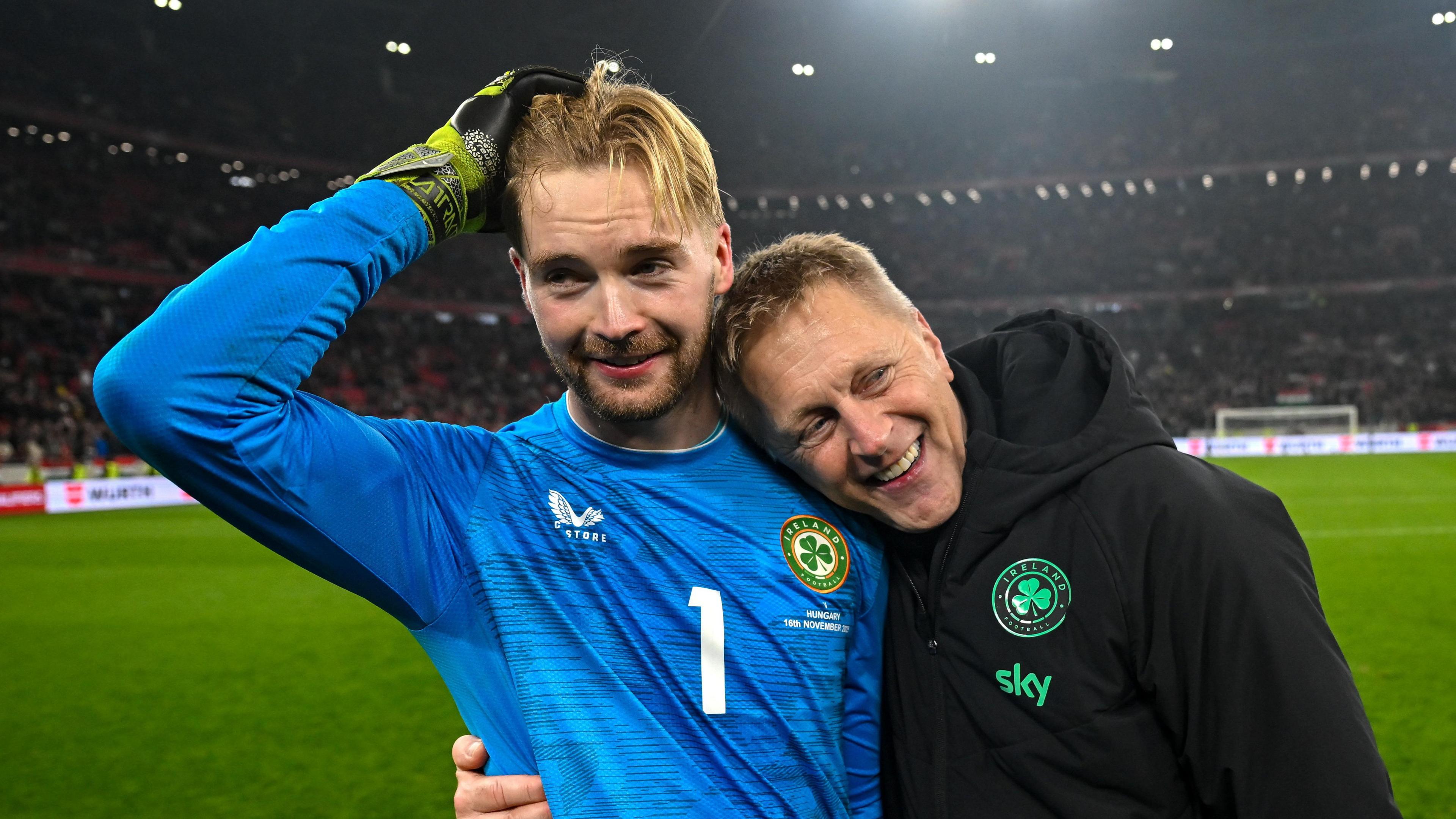 Caoimhin Kelleher and Heimir Hallgrimsson