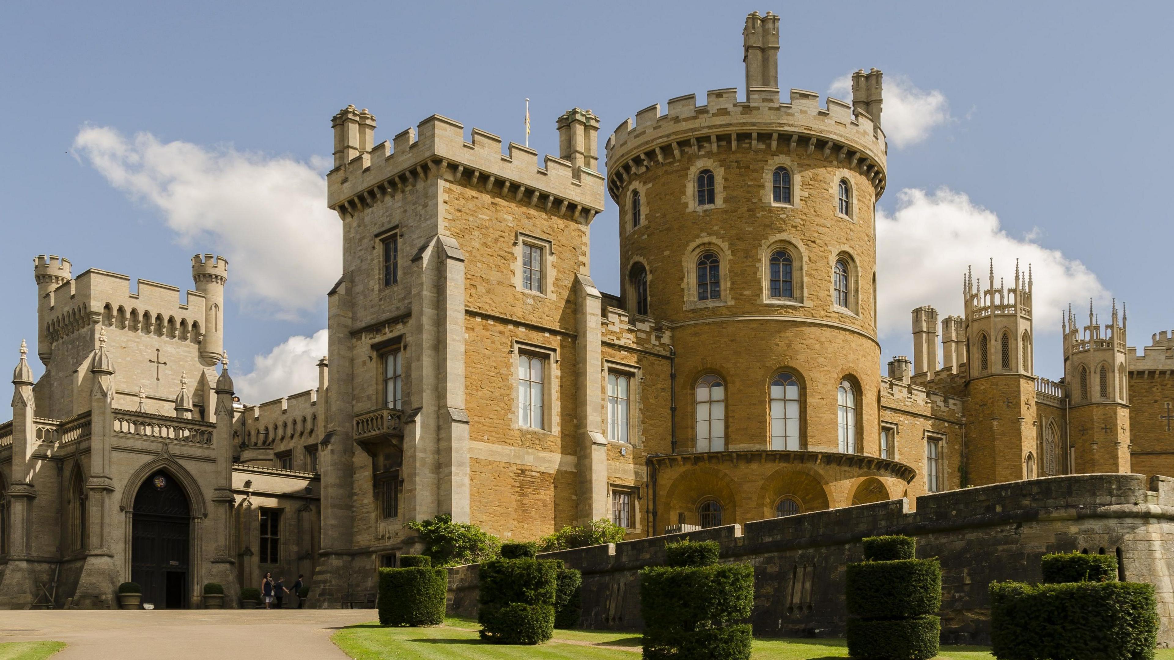 Belvoir Castle's exterior 