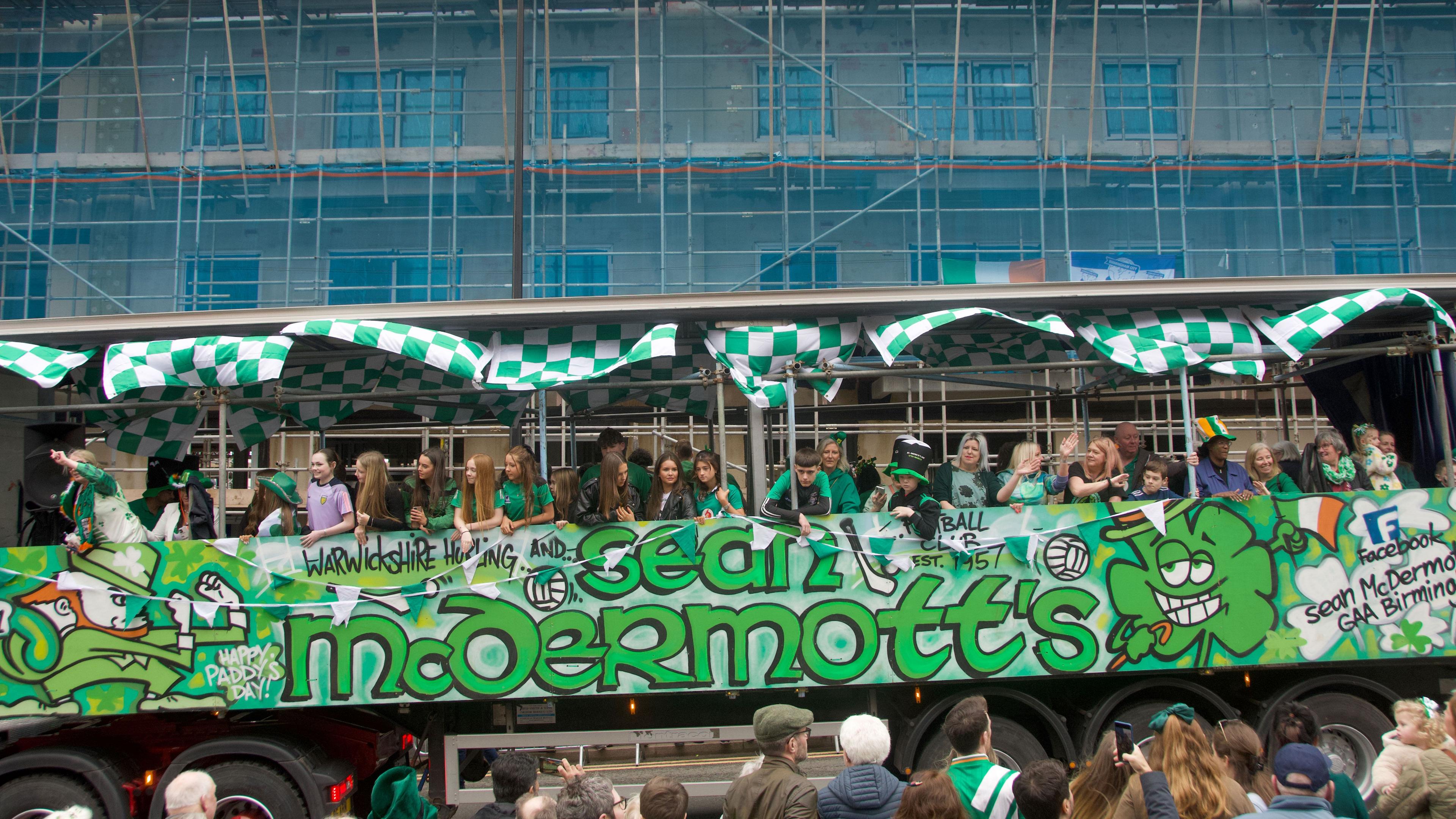 St Patrick's Day parade